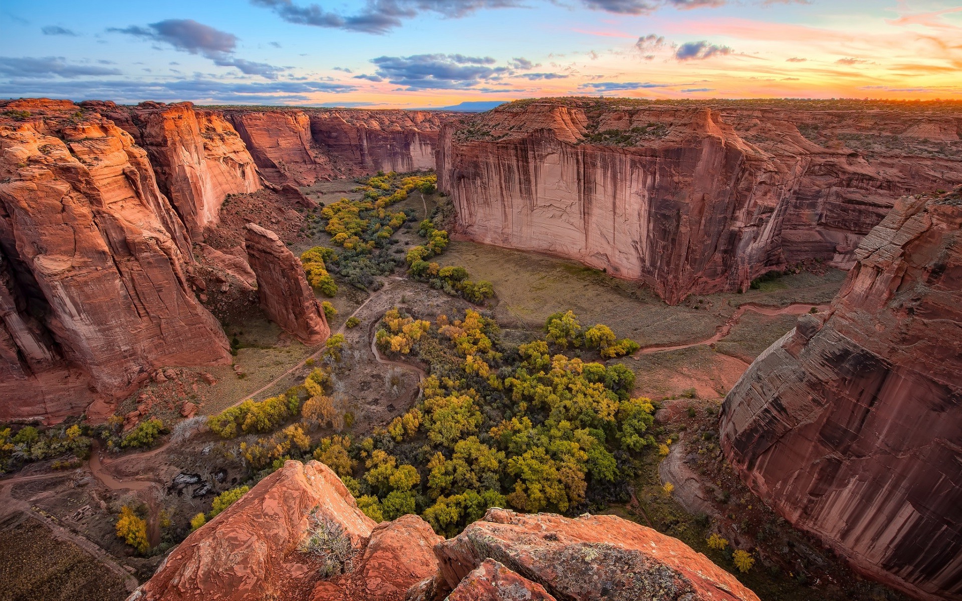 Free photo Sunset at American Canyon