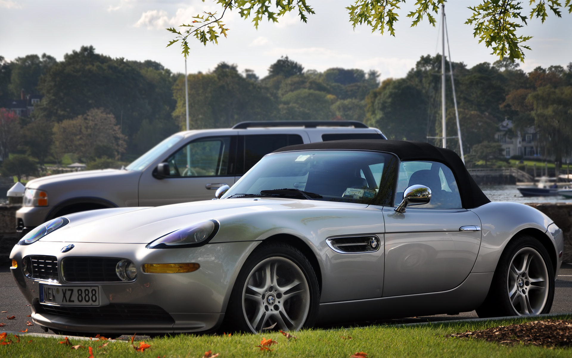 Wallpapers bmw cabriolet jeep on the desktop