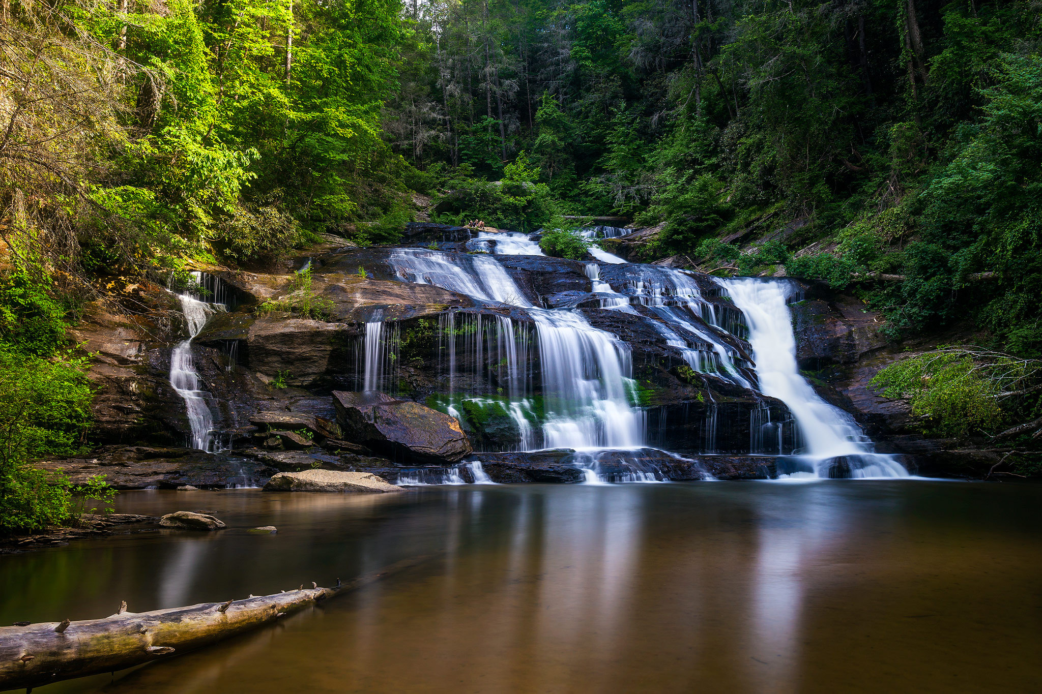 Wallpapers Panther Creek Falls North Georgia waterfall on the desktop