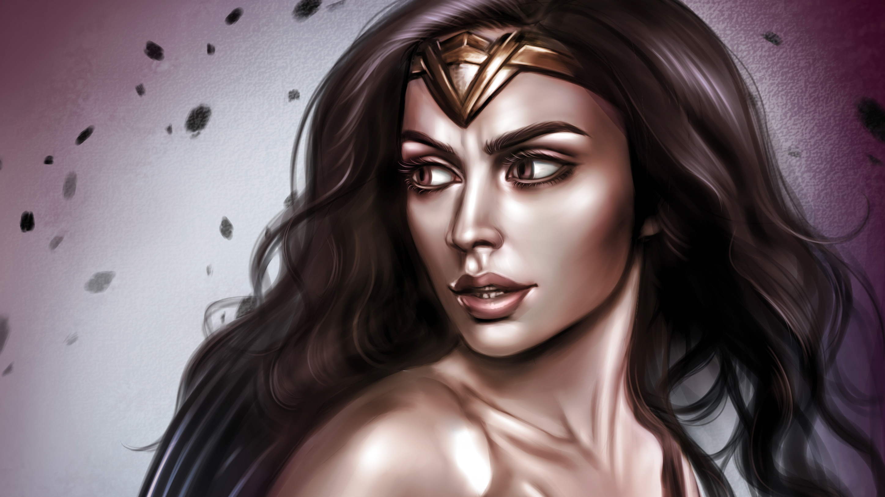 Wallpapers Wonder woman girl rendering on the desktop