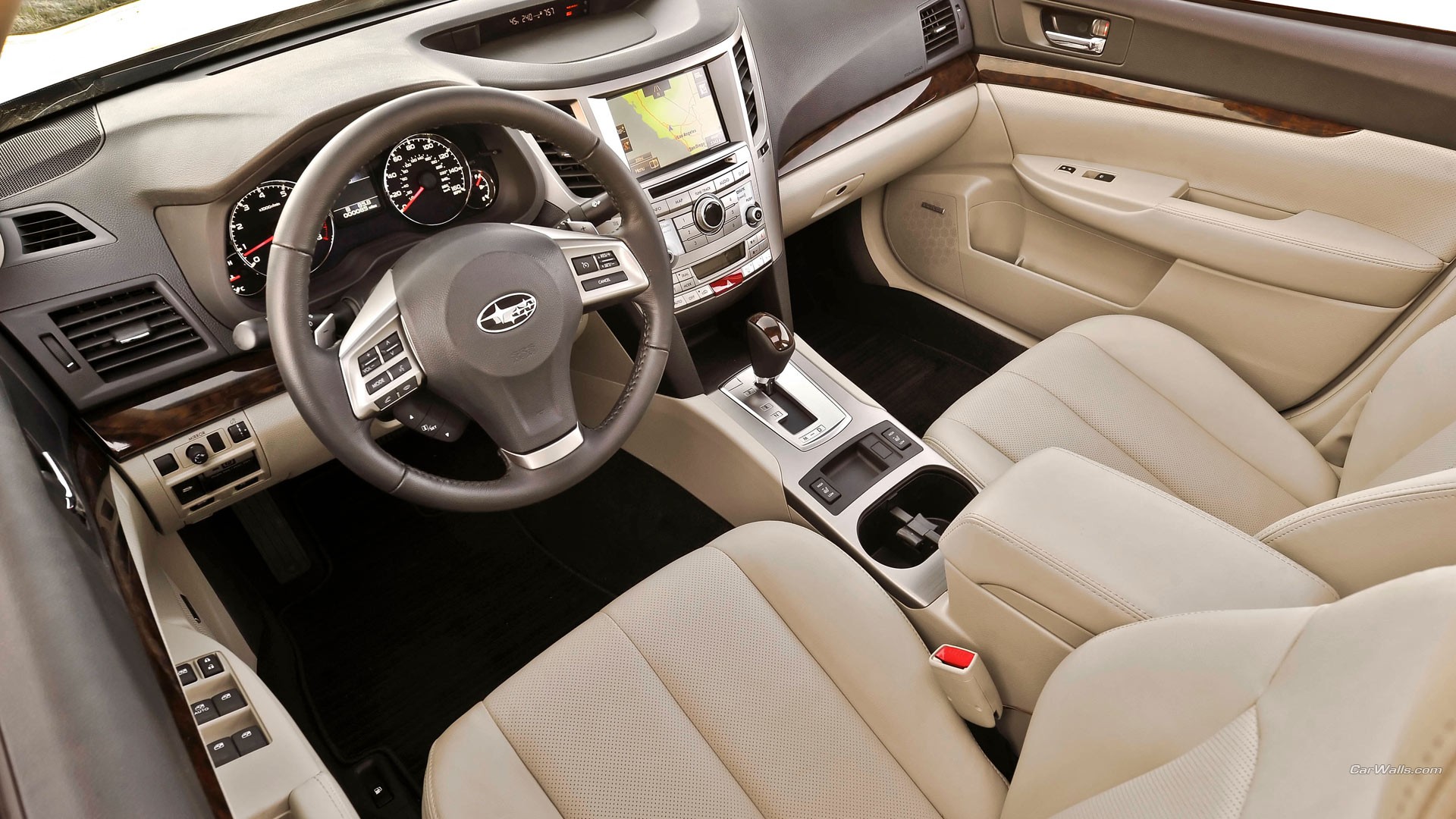Free photo Subaru Legacy Car Interior