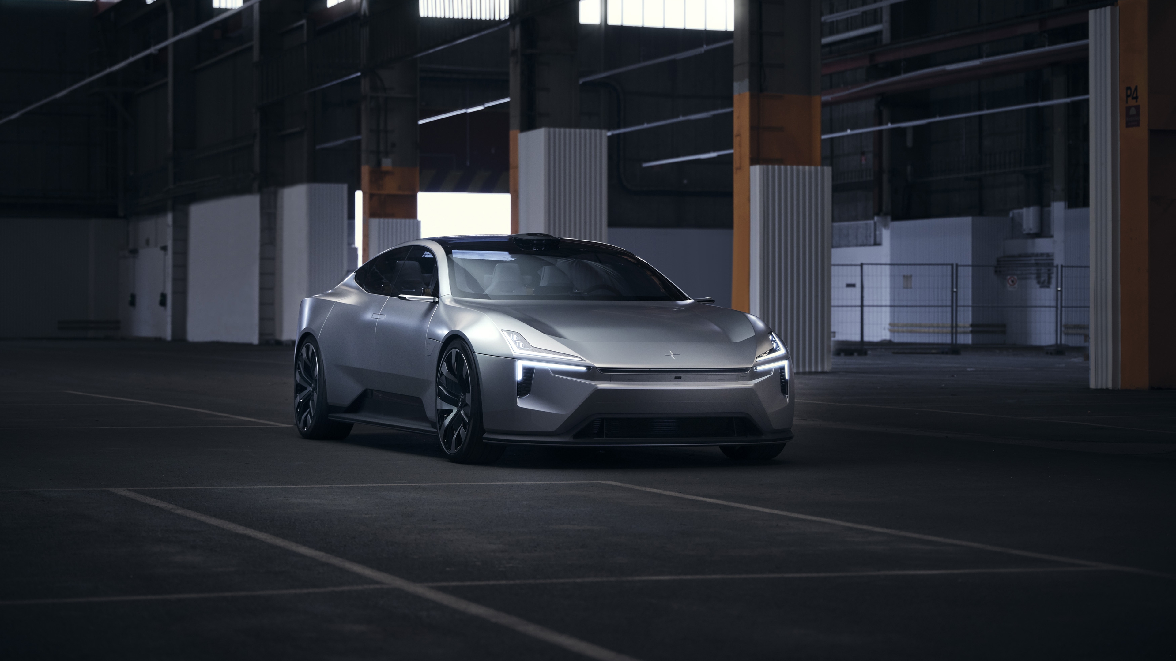 Wallpapers polestar precept 2020 gray concept design on the desktop