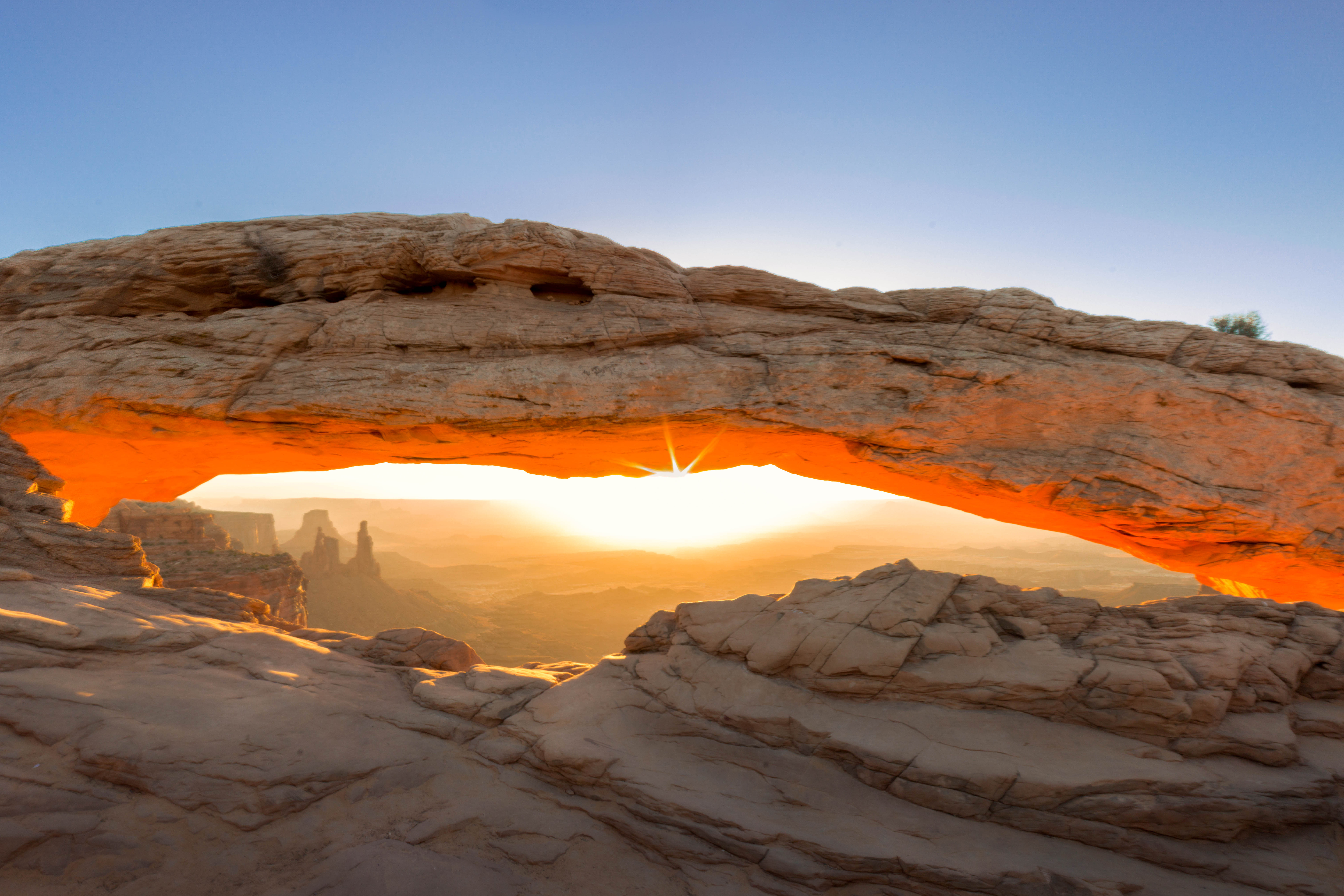 Free photo Canyonlands at dawn