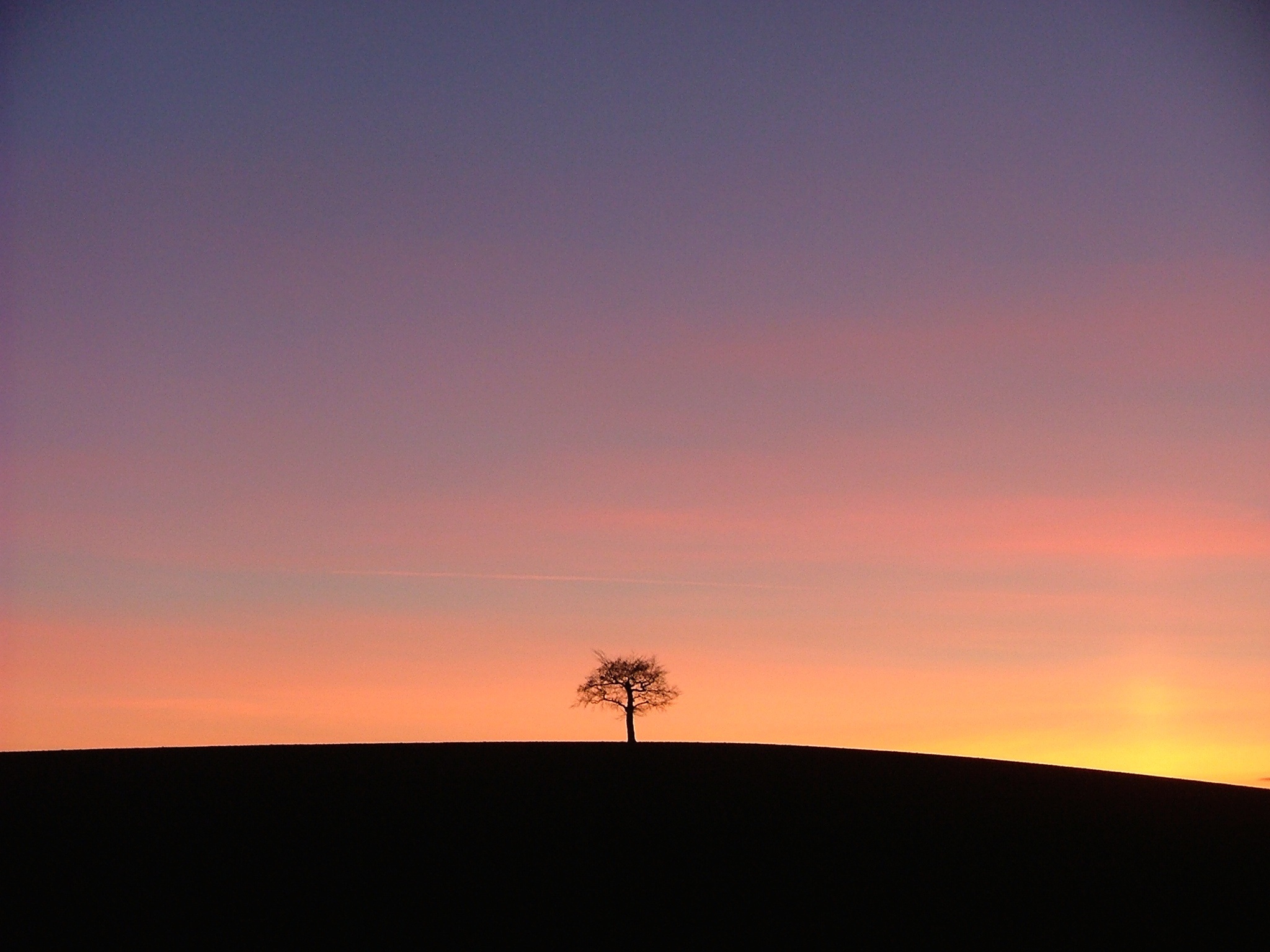 Wallpapers silhouette horizon staffordshire on the desktop