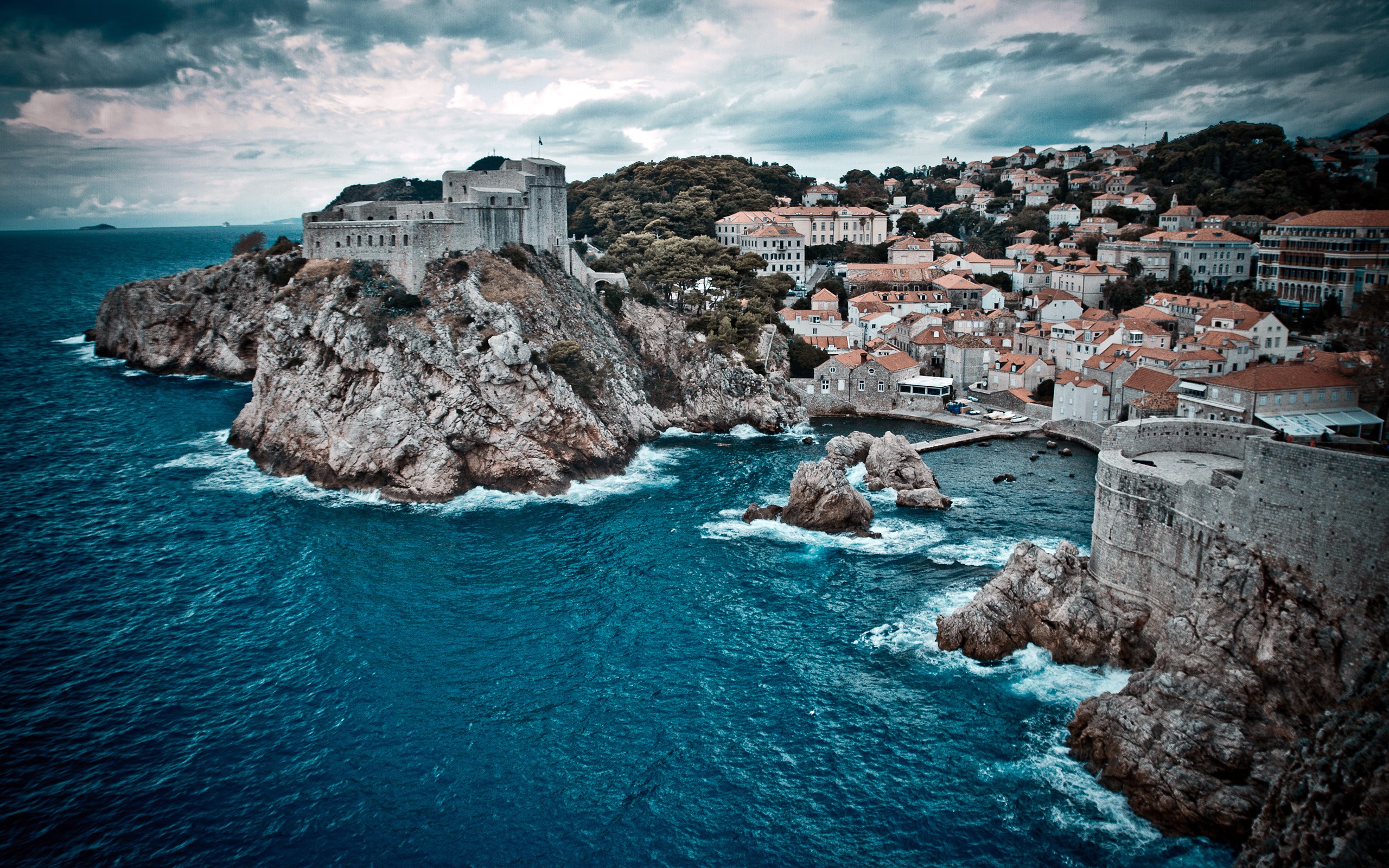Free photo Croatia by the ocean