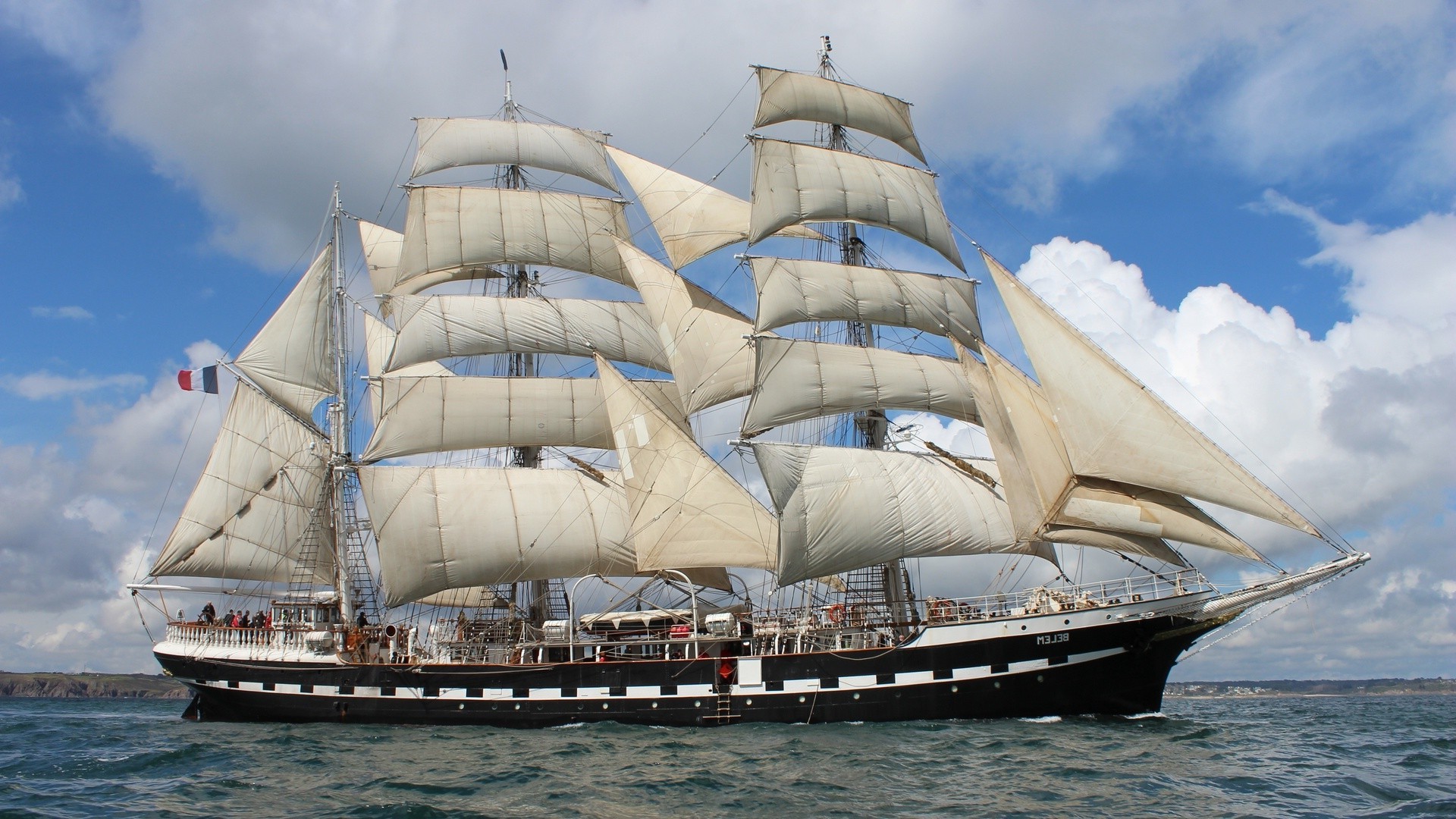 Wallpapers ship boat sailing ship on the desktop
