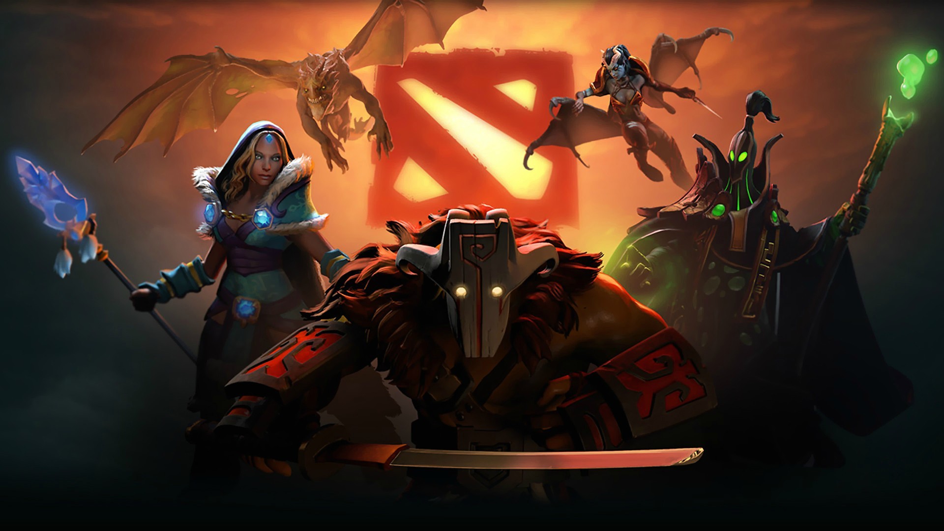 Wallpapers Dota 2 Wallpaper games on the desktop