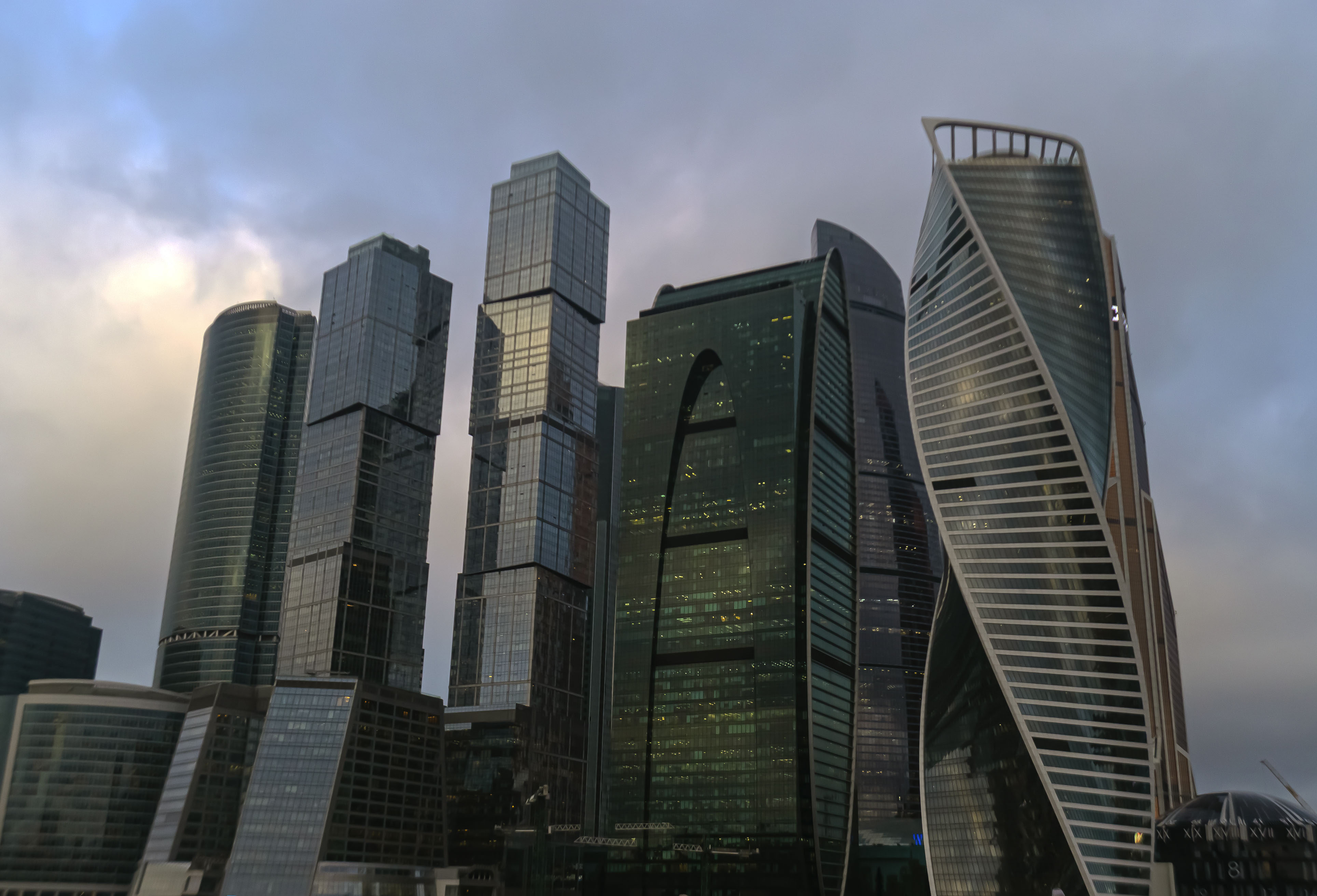 莫斯科市的摩天大楼