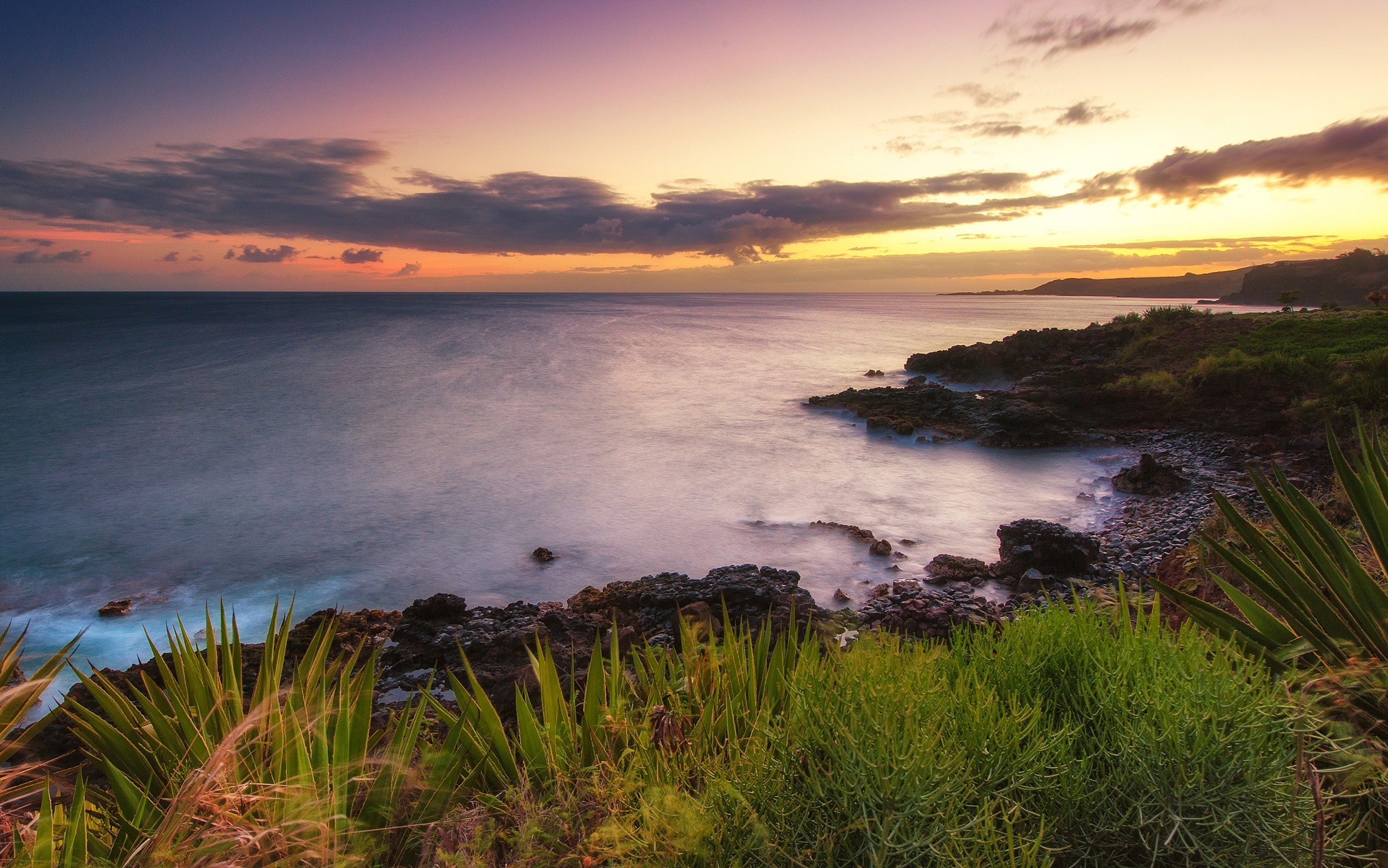 Wallpapers sun light landscape sunset on the desktop