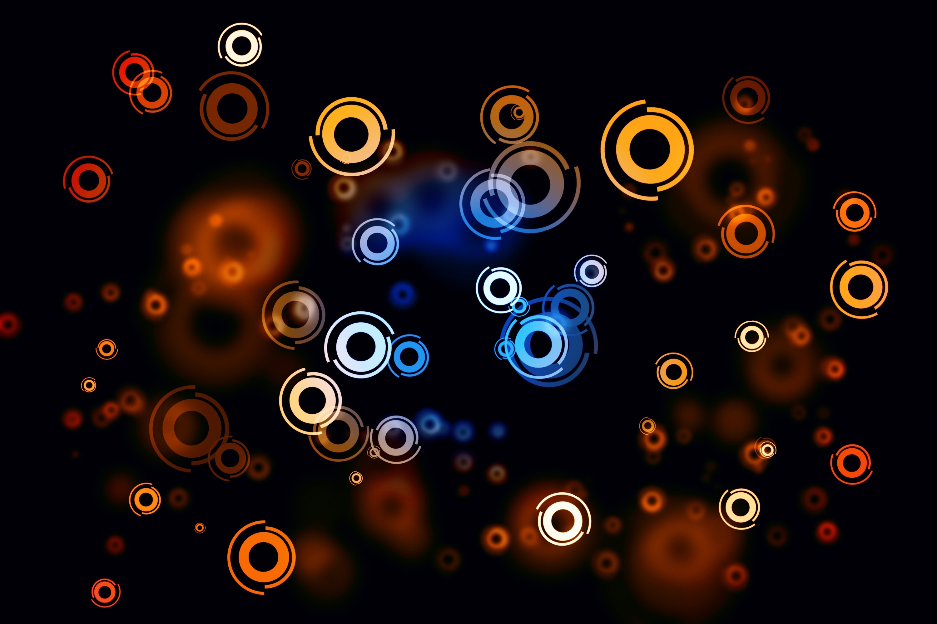 Wallpapers wallpaper design colorful circles new year on the desktop