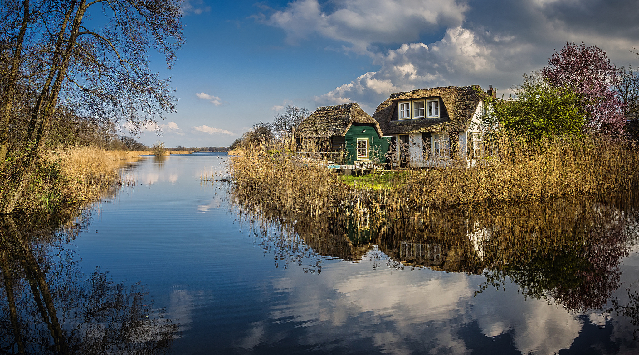 Обои Ankeveen Северная Голландия Нидерланды на рабочий стол