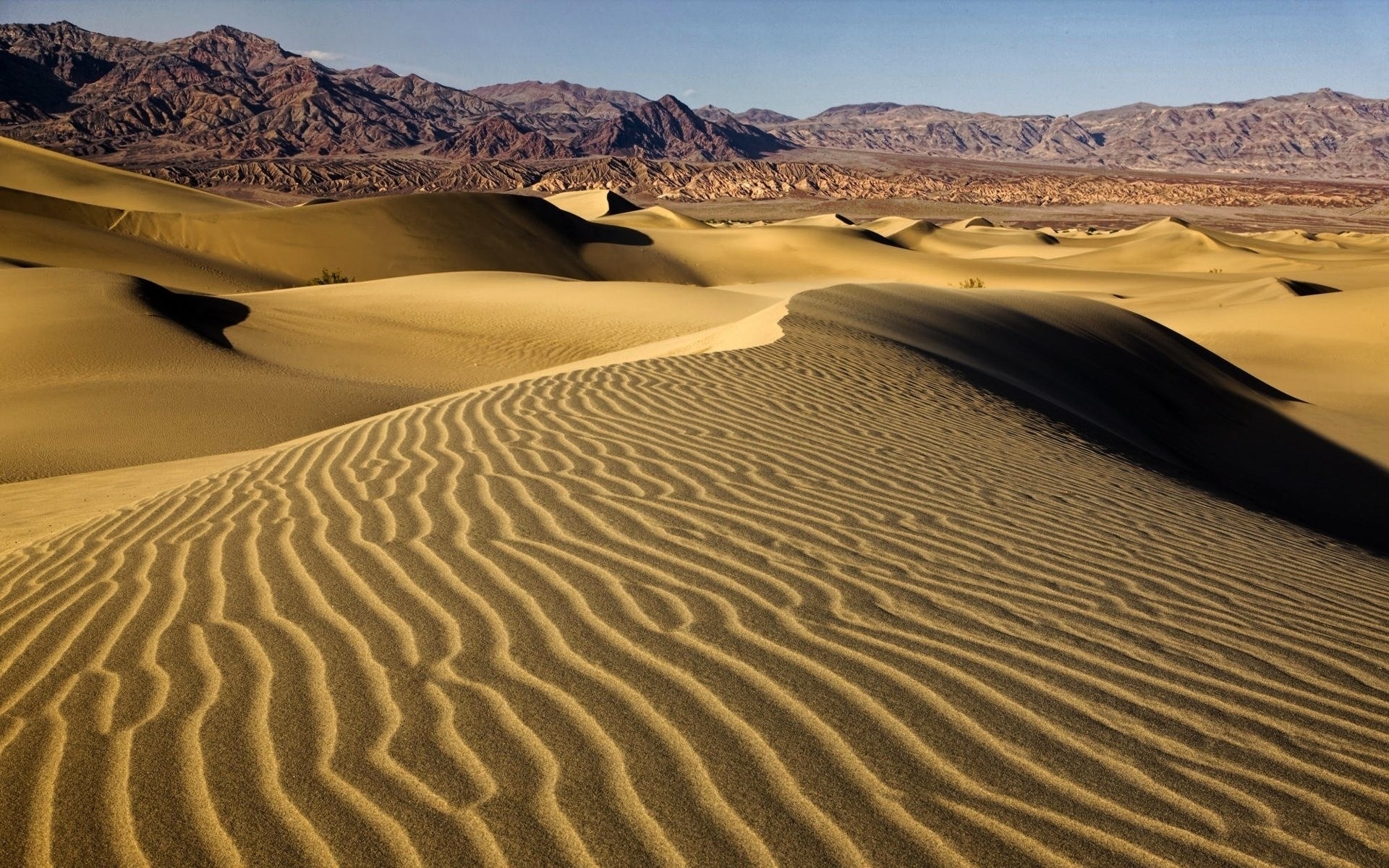 Wallpapers sky dunes badlands on the desktop