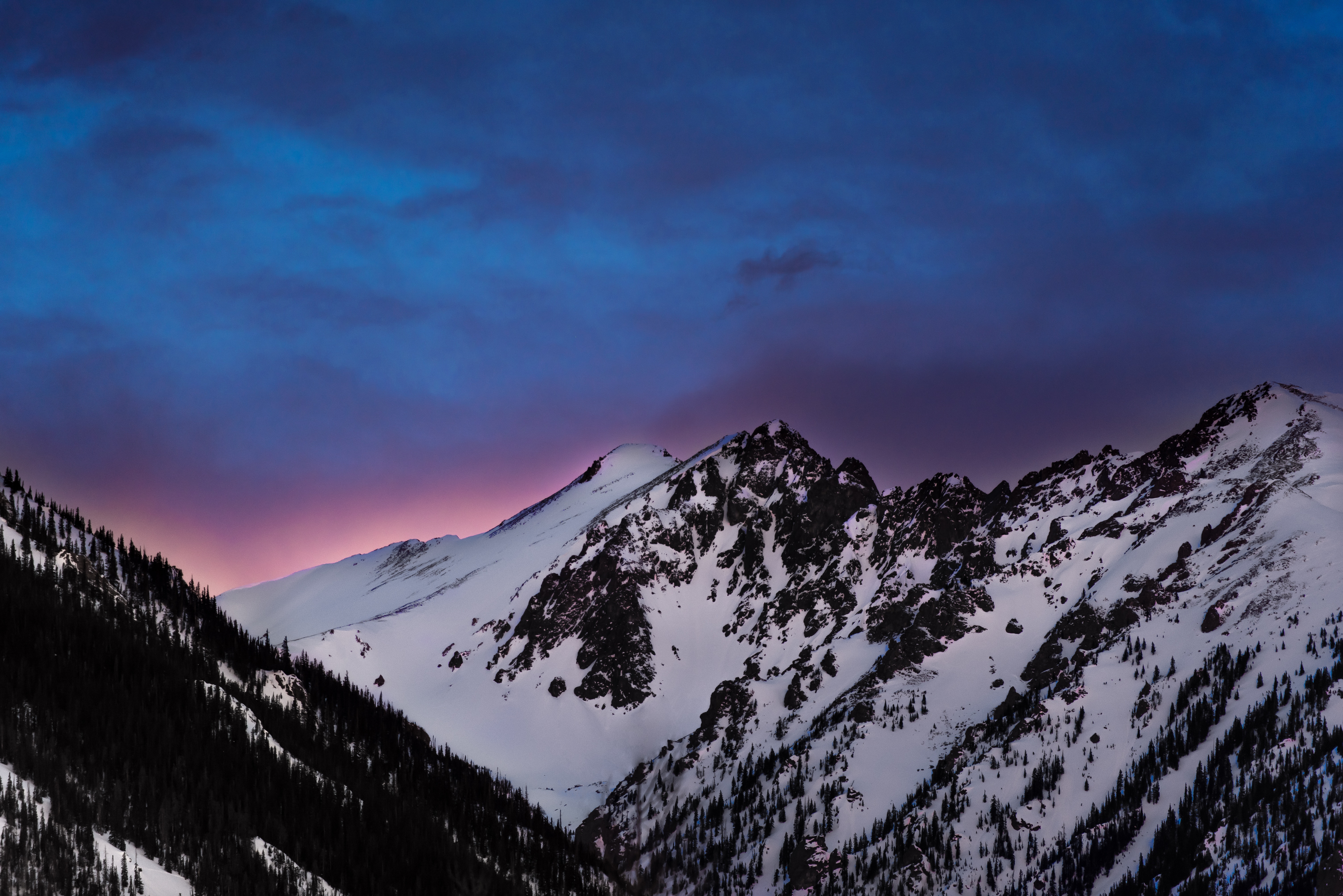 Wallpapers Alps morning mountain range on the desktop