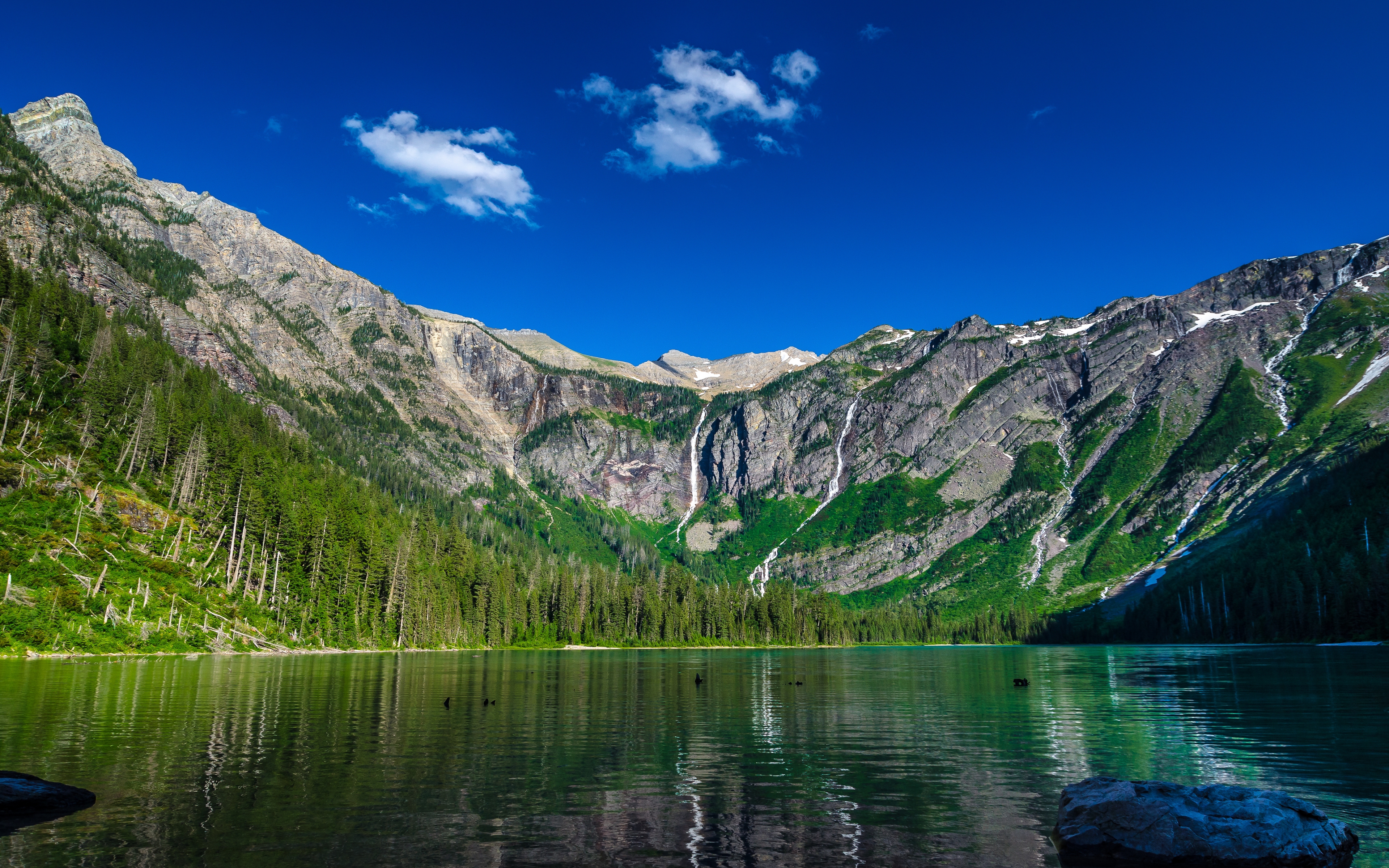 Wallpapers glacier national park Montana United States on the desktop