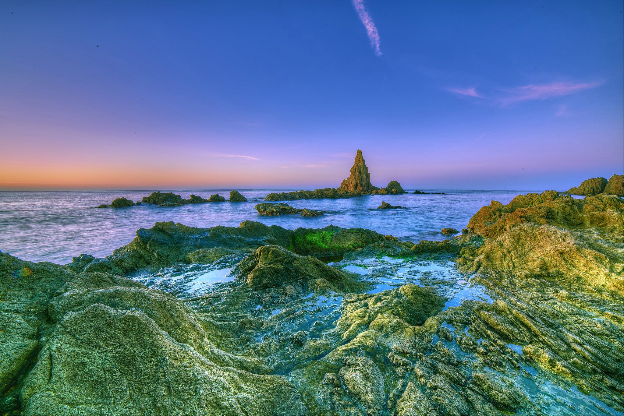 免费照片在西班牙的海滨