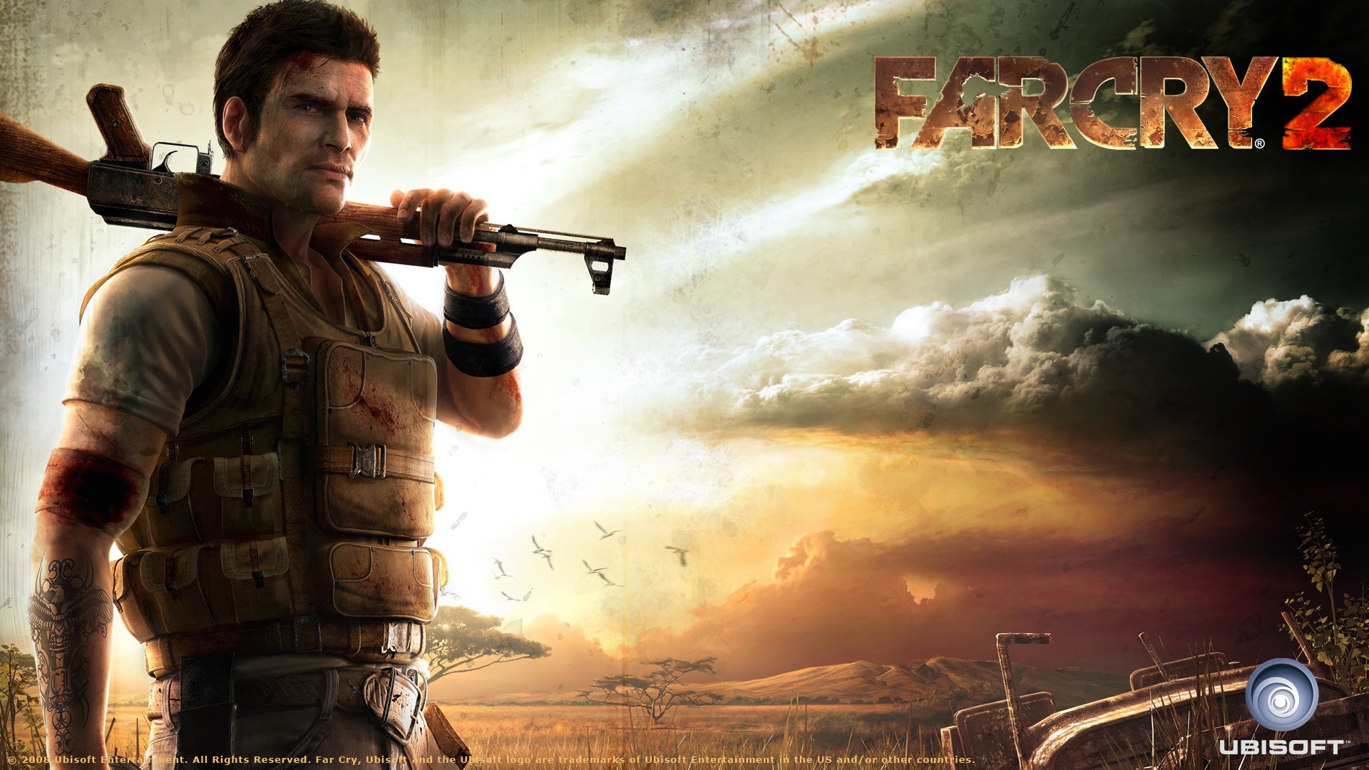 Бесплатное фото Картинка из far cry 2 для пк