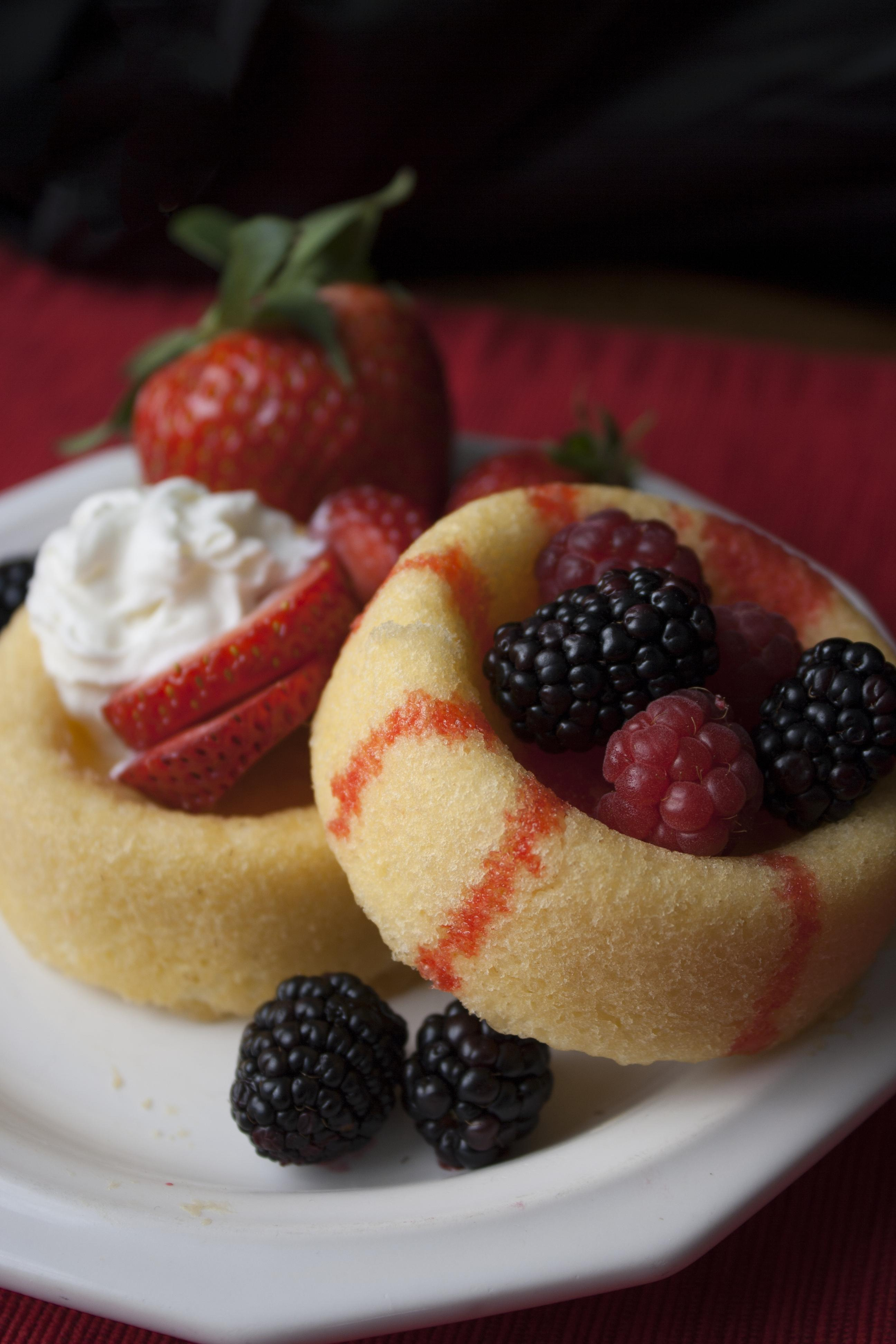 Выпечка с дикими ягодами