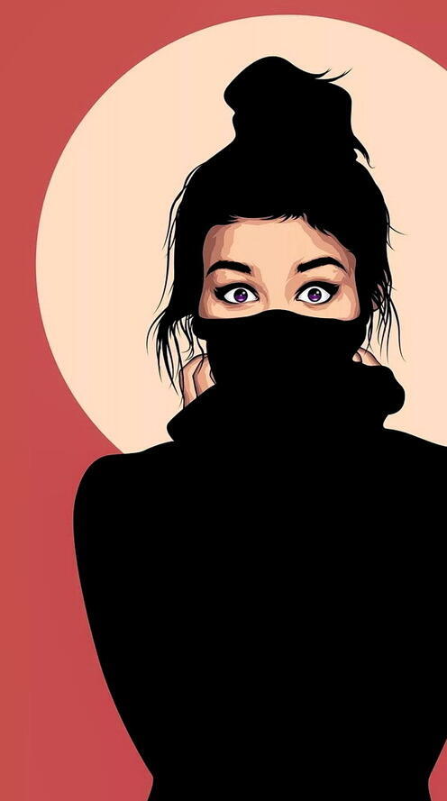 Бесплатное фото Рисунок девушка и свитер