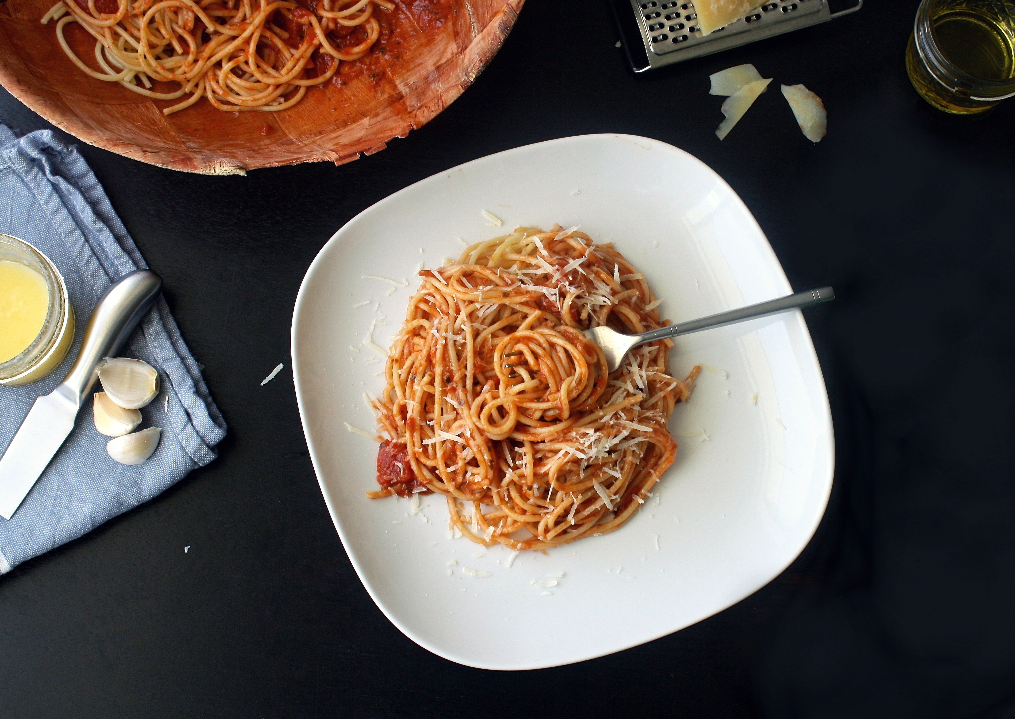 Wallpapers cook food pasta on the desktop