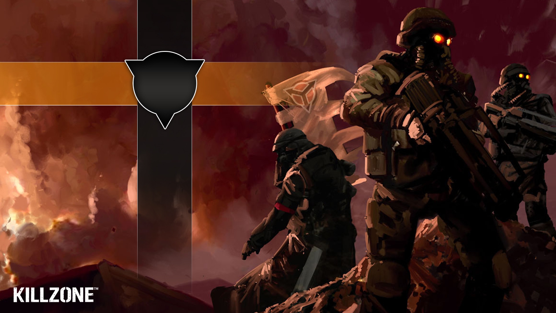 Wallpapers sky clouds soldier on the desktop