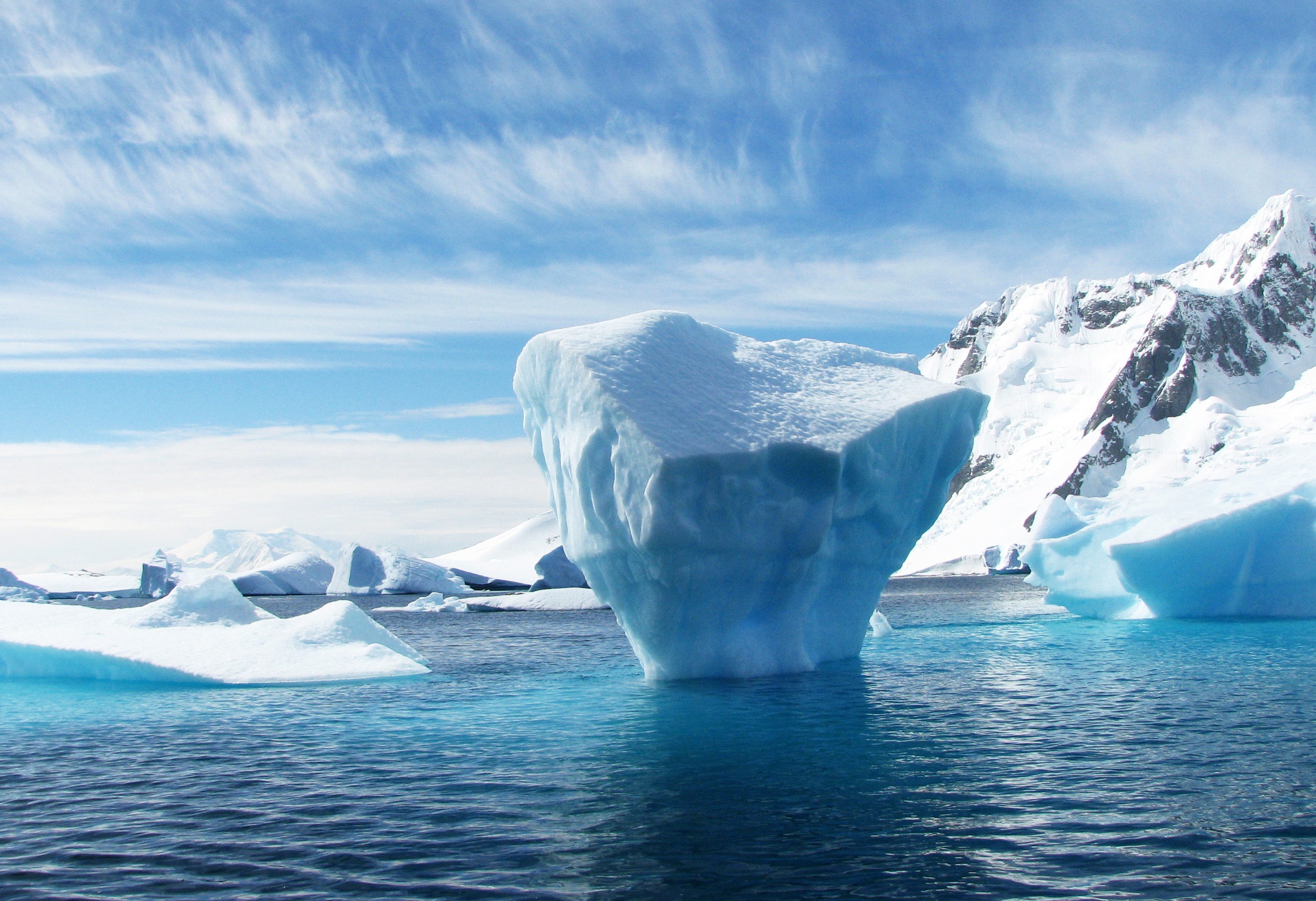 Wallpapers iceberg nature polar on the desktop