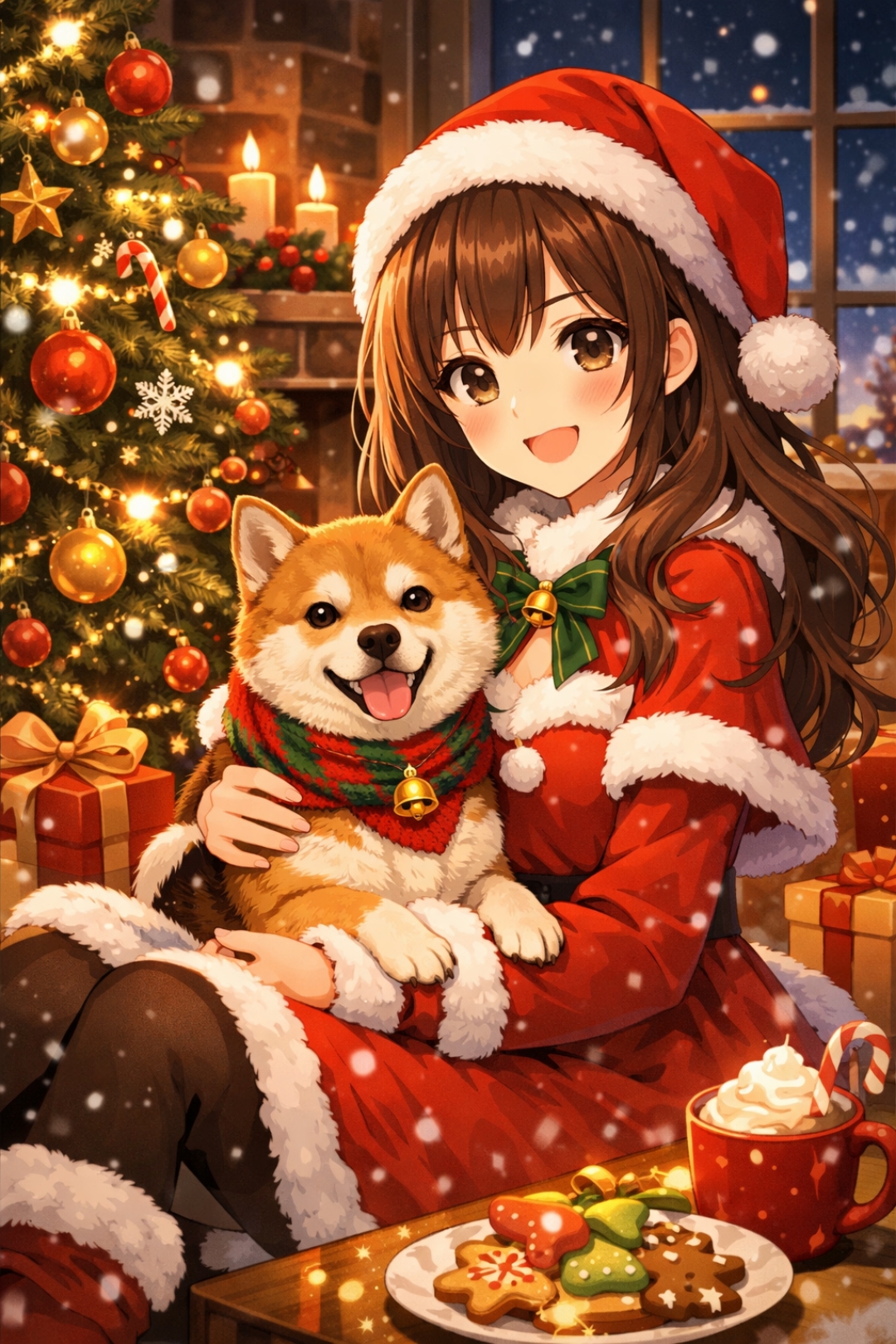 Free photo Christmas happiness