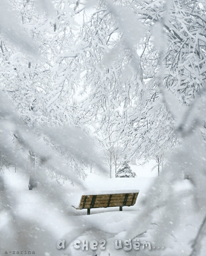 Открытка на тему снег зима анимация скачать бесплатно