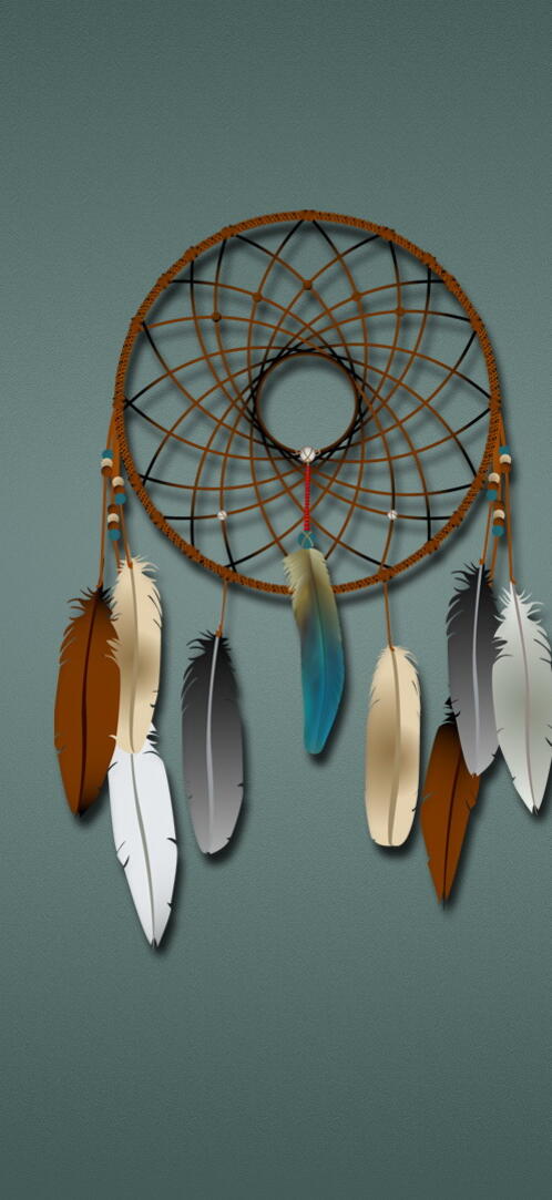 Бесплатное фото Рисунок ловец снов