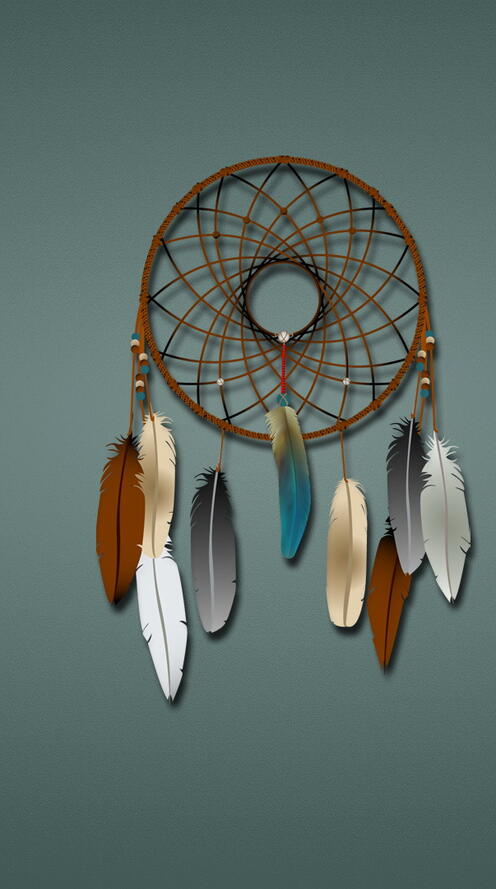 Бесплатное фото Рисунок ловец снов