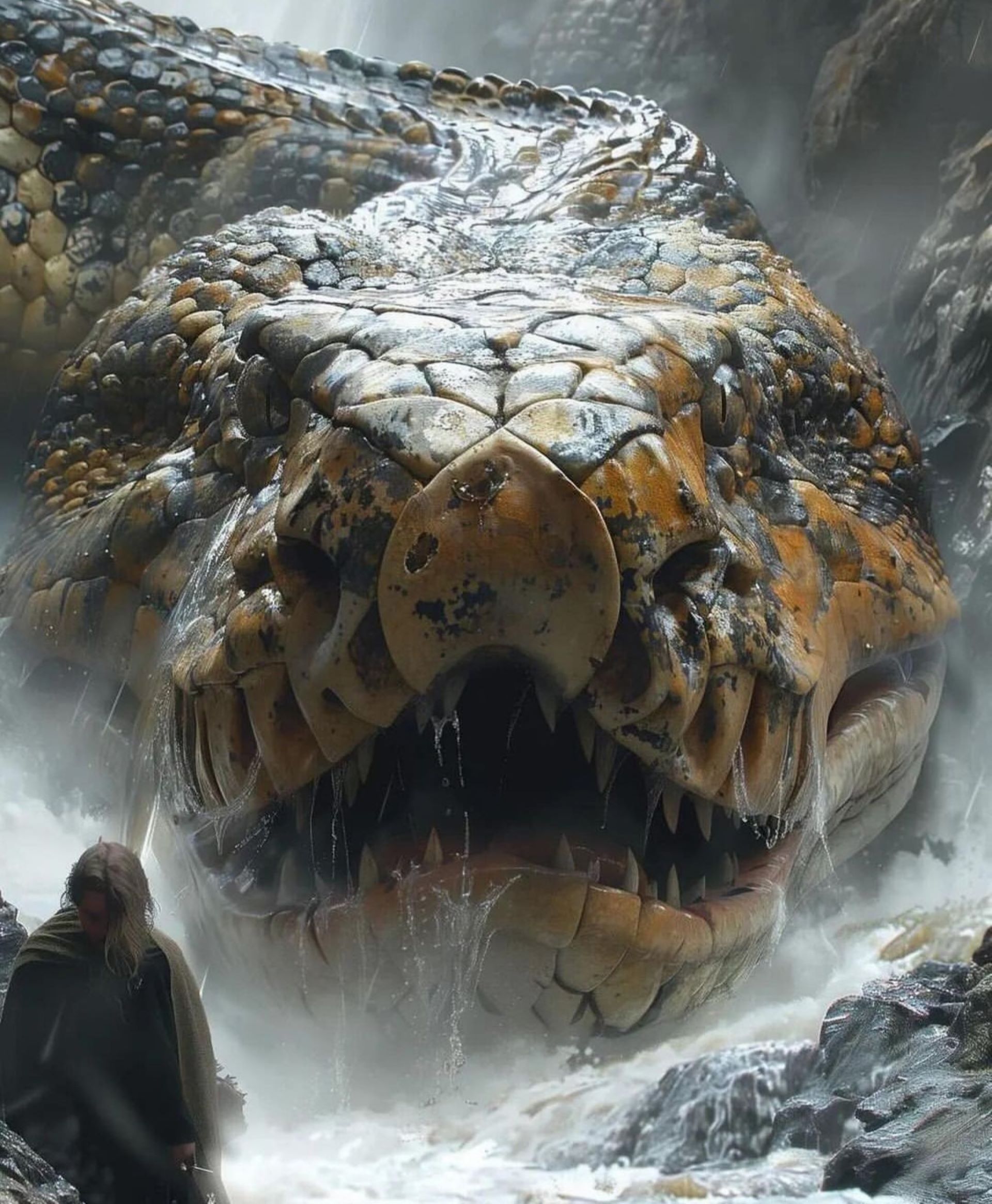 Встреча с гигантским змеем