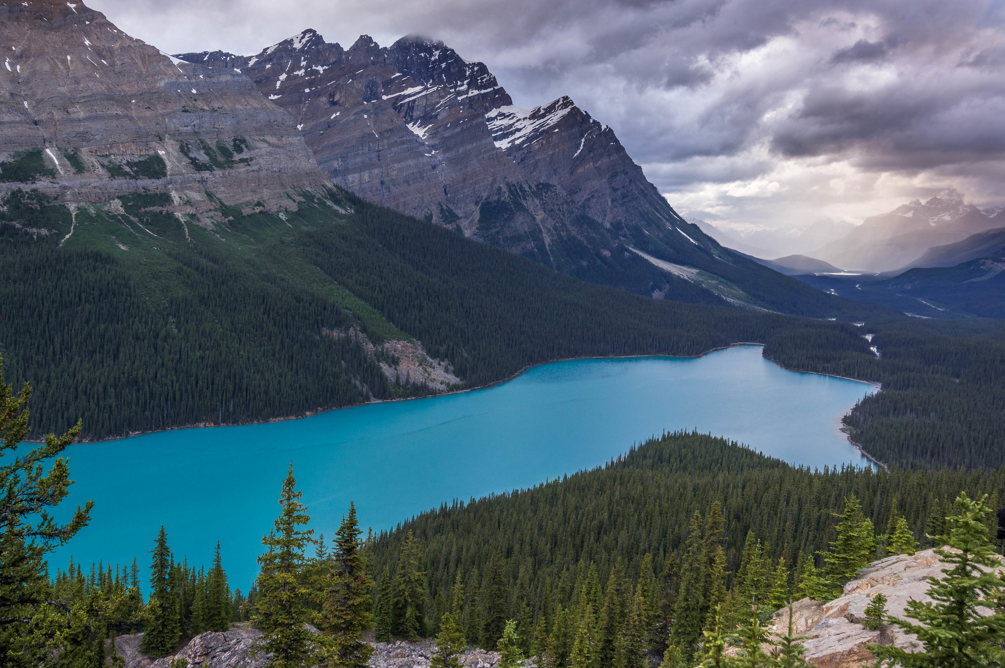 Free photo Banff National Park - Lake Peyto