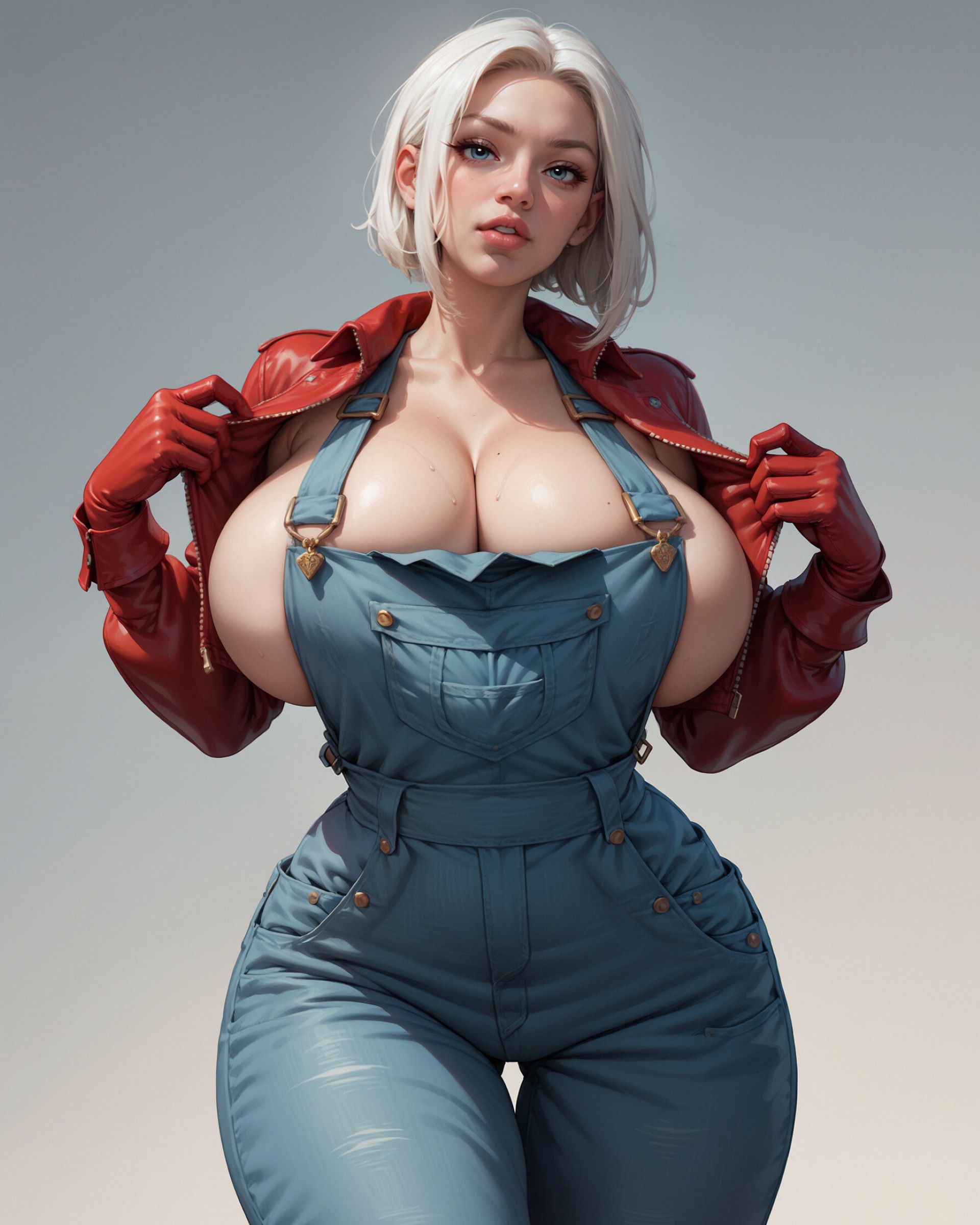 Red jacket