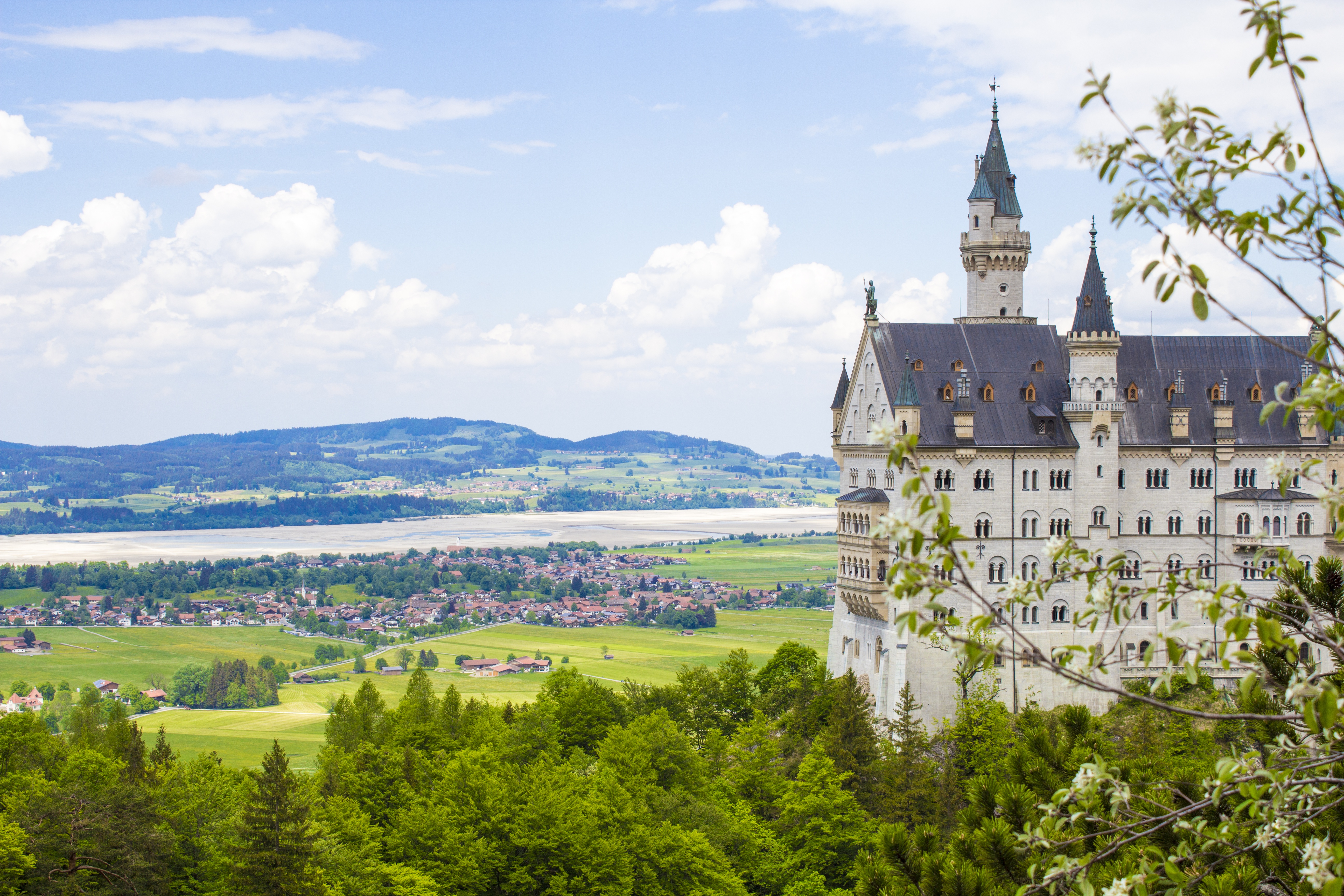 Free photo The ancient castle of Neuschwanstein