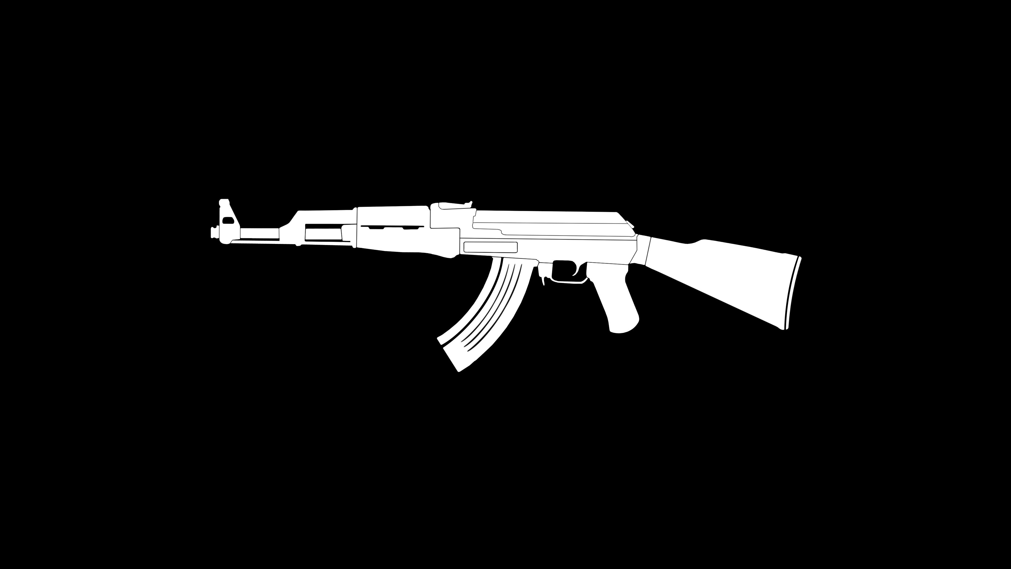 Обои ак47 автомат оружие на рабочий стол