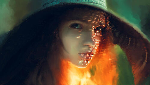 Обои художник девиант арт цифровое искусство на рабочий стол