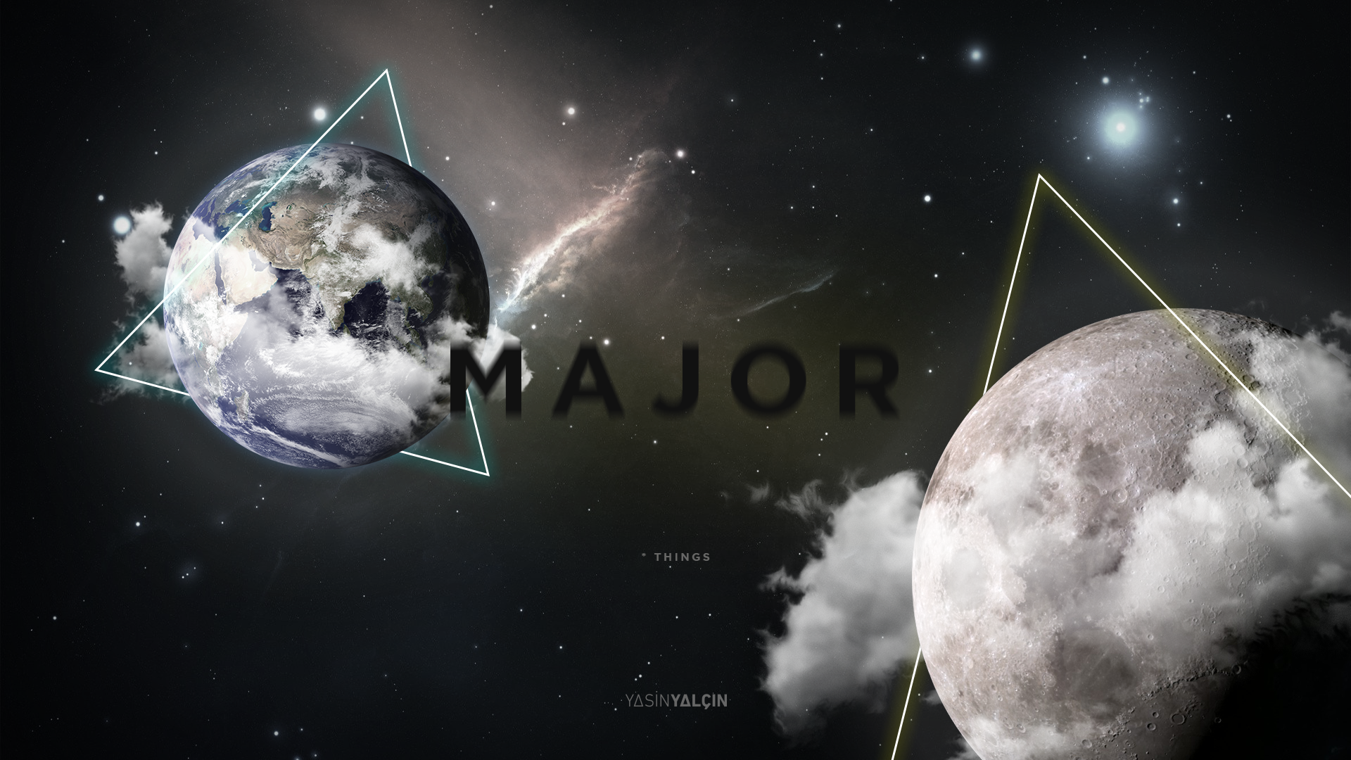 Обои абстракция планета космос на рабочий стол