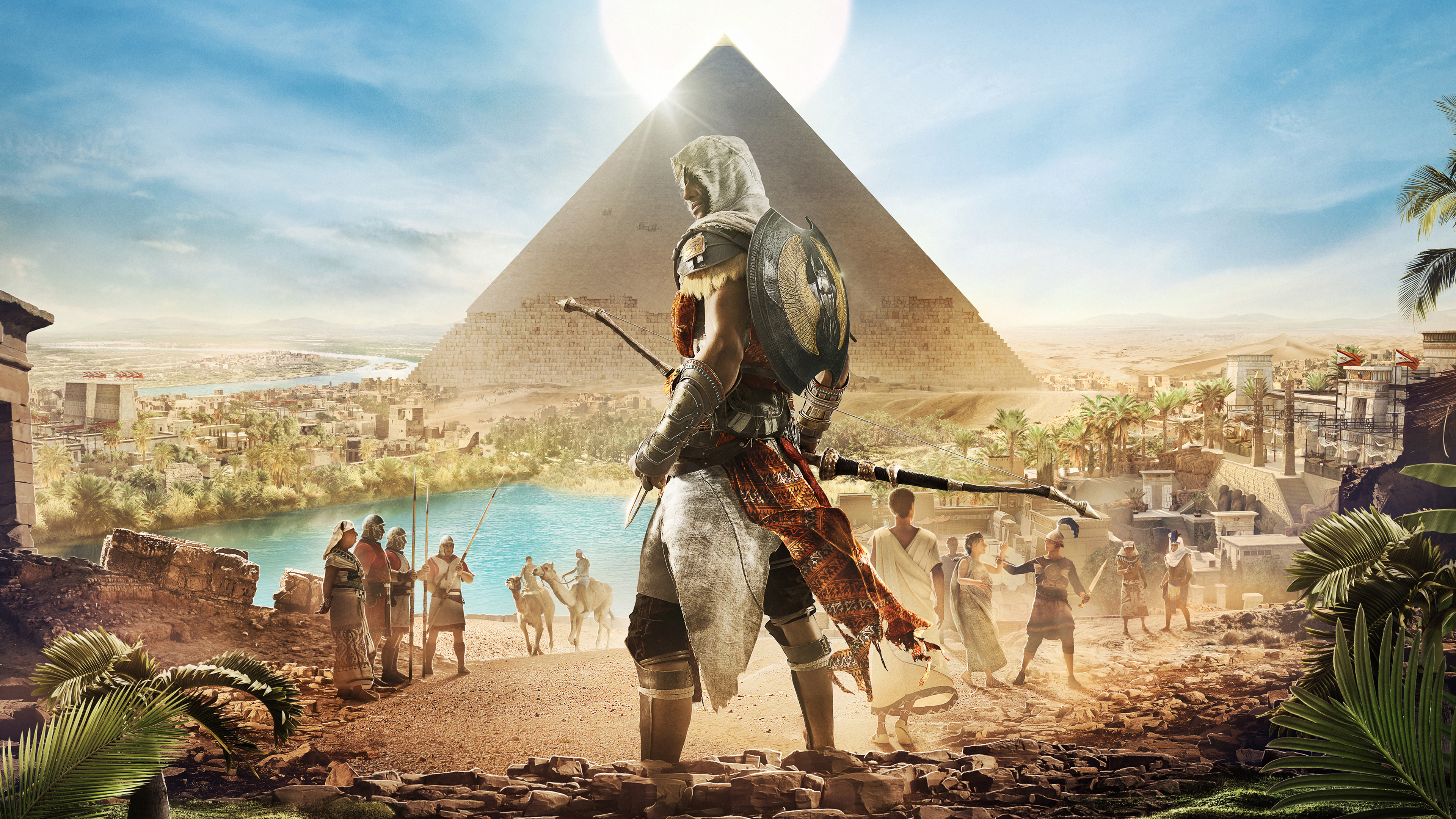 埃及金字塔背景中的《刺客信条》起源