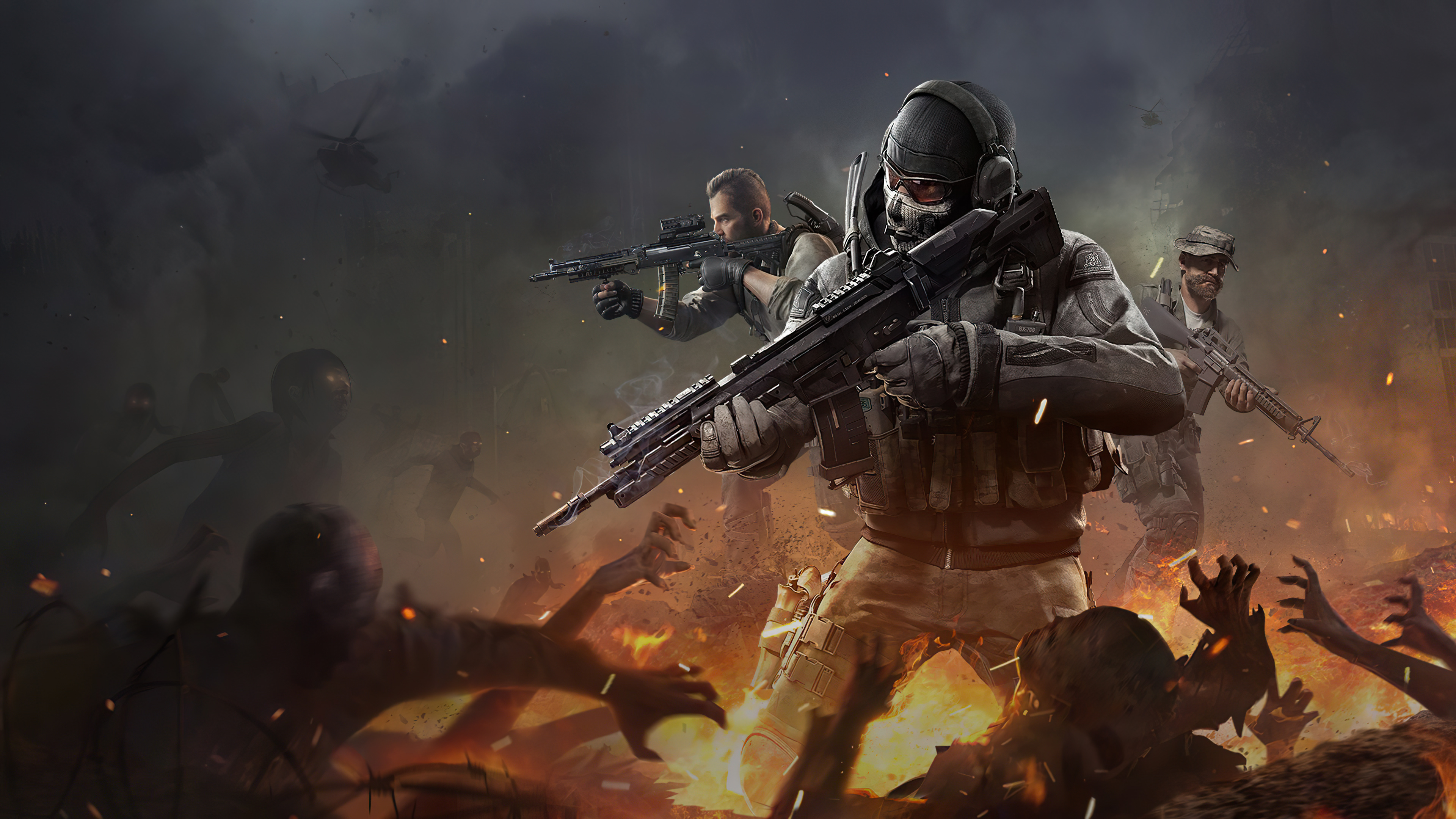 Обои Call Of Duty Mobile игры оружие на рабочий стол