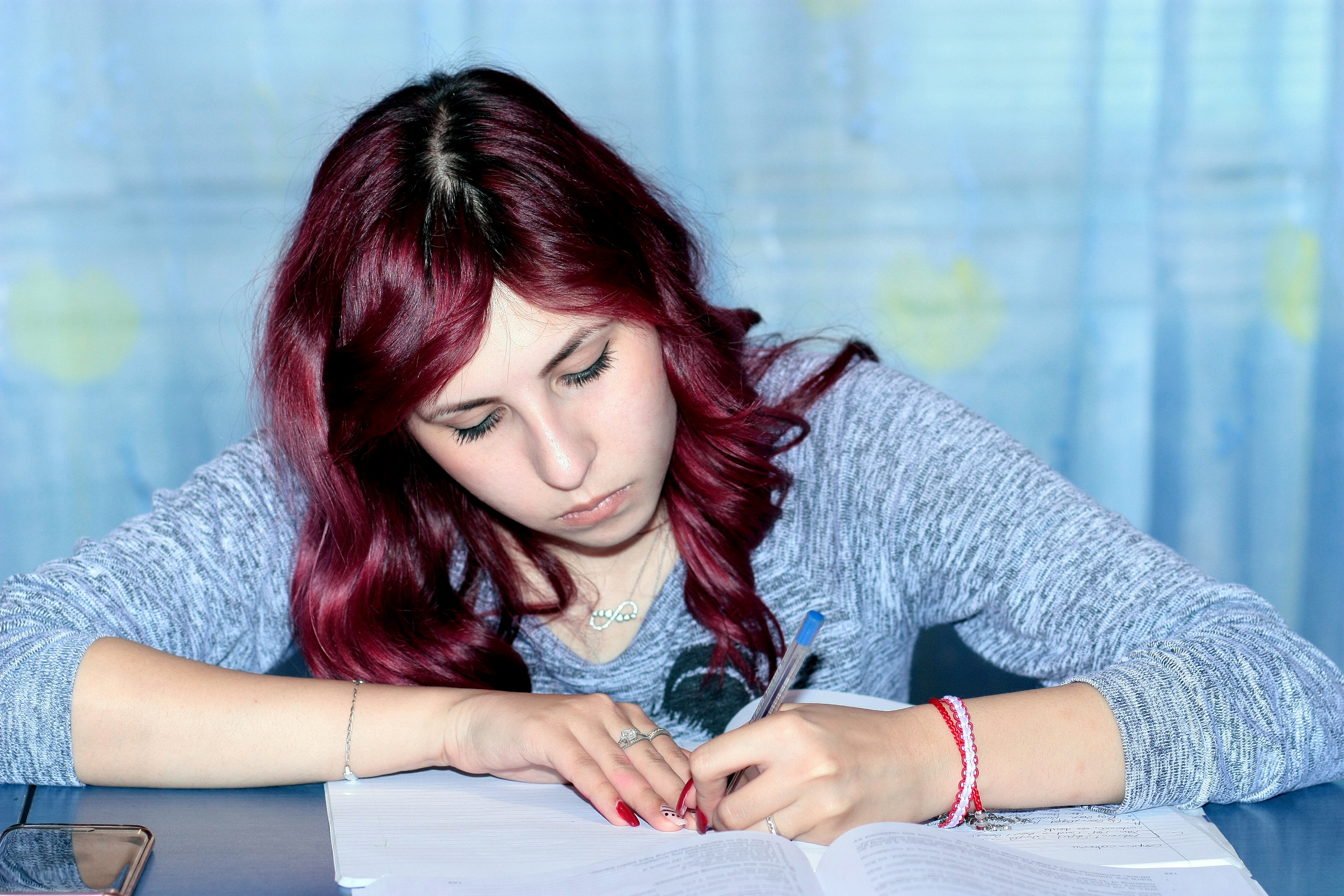 Wallpapers notebook writing person on the desktop