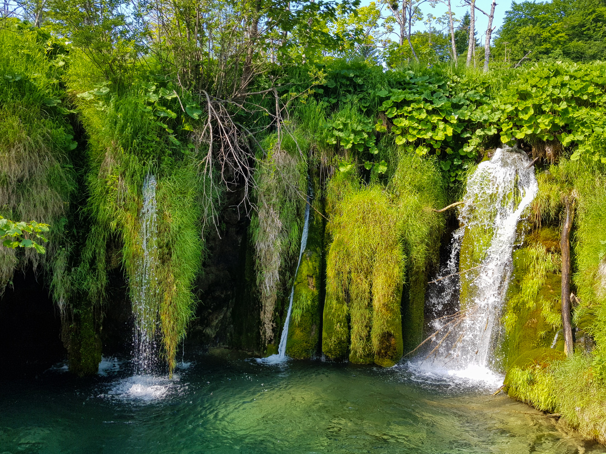 Wallpapers Plitvice lakes waterfall national Park Plitvice lakes on the desktop