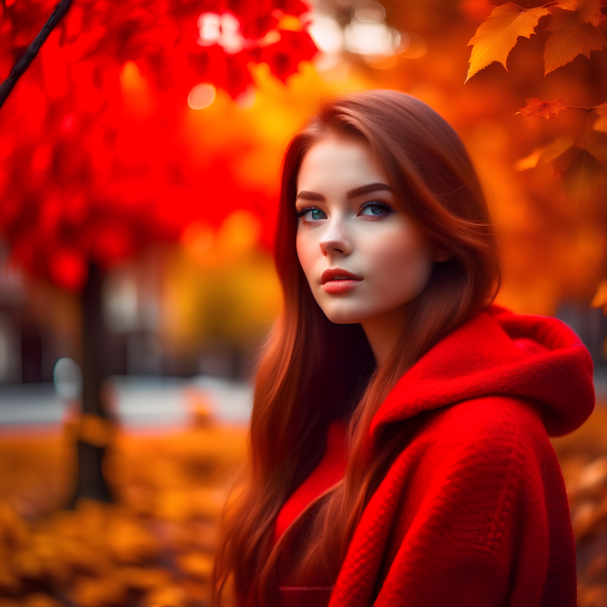 Free photo Redheaded girl 21