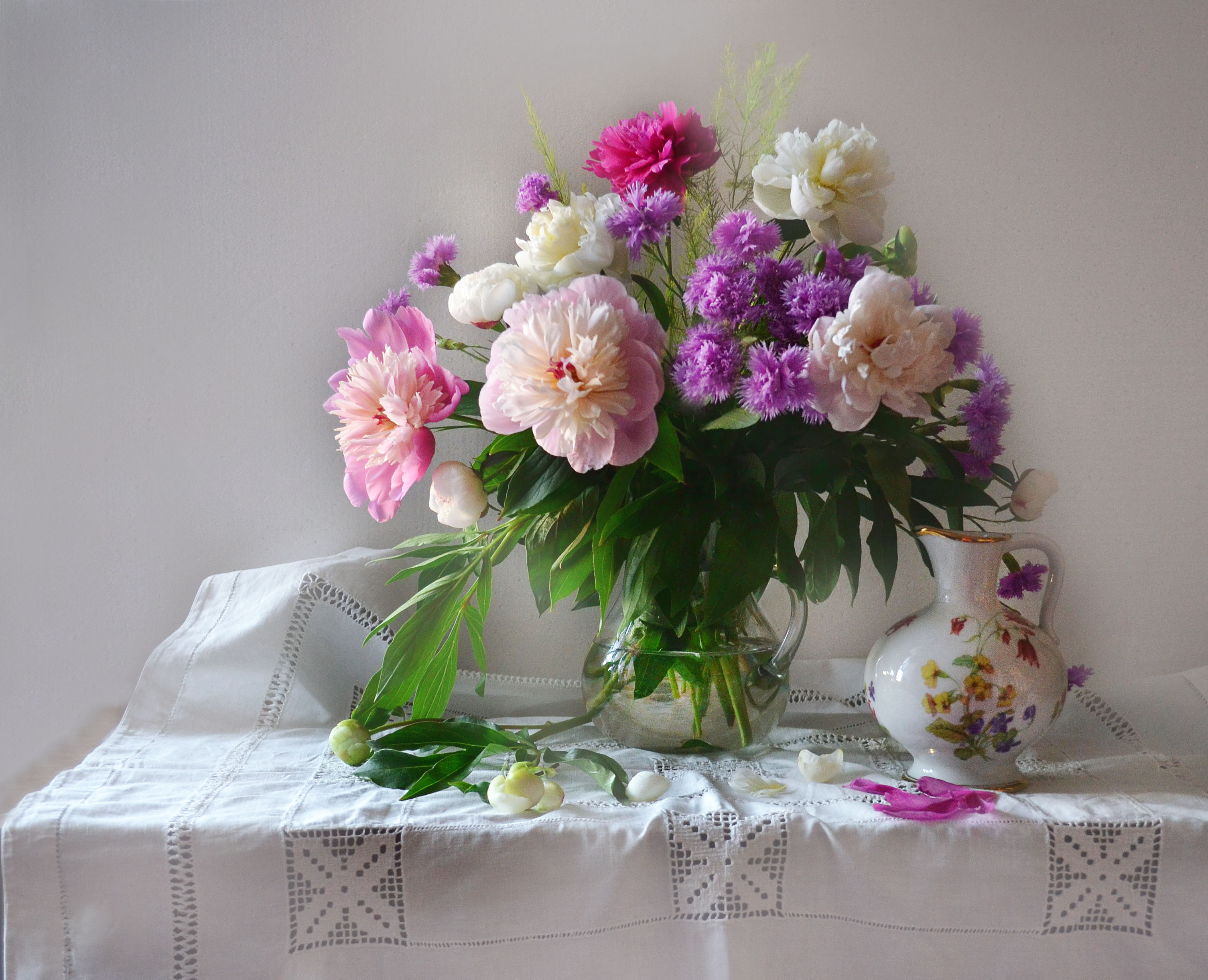 Wallpapers photo still life peony on the desktop