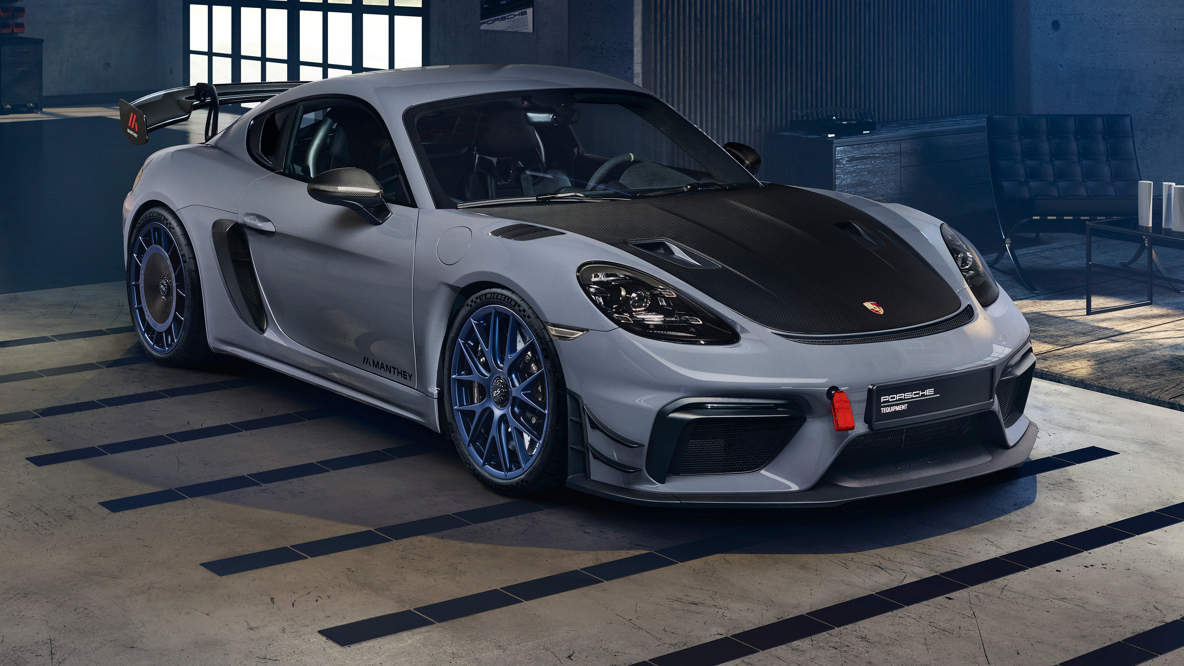 免费照片保时捷 718 Cayman GT4 RS，2023 年