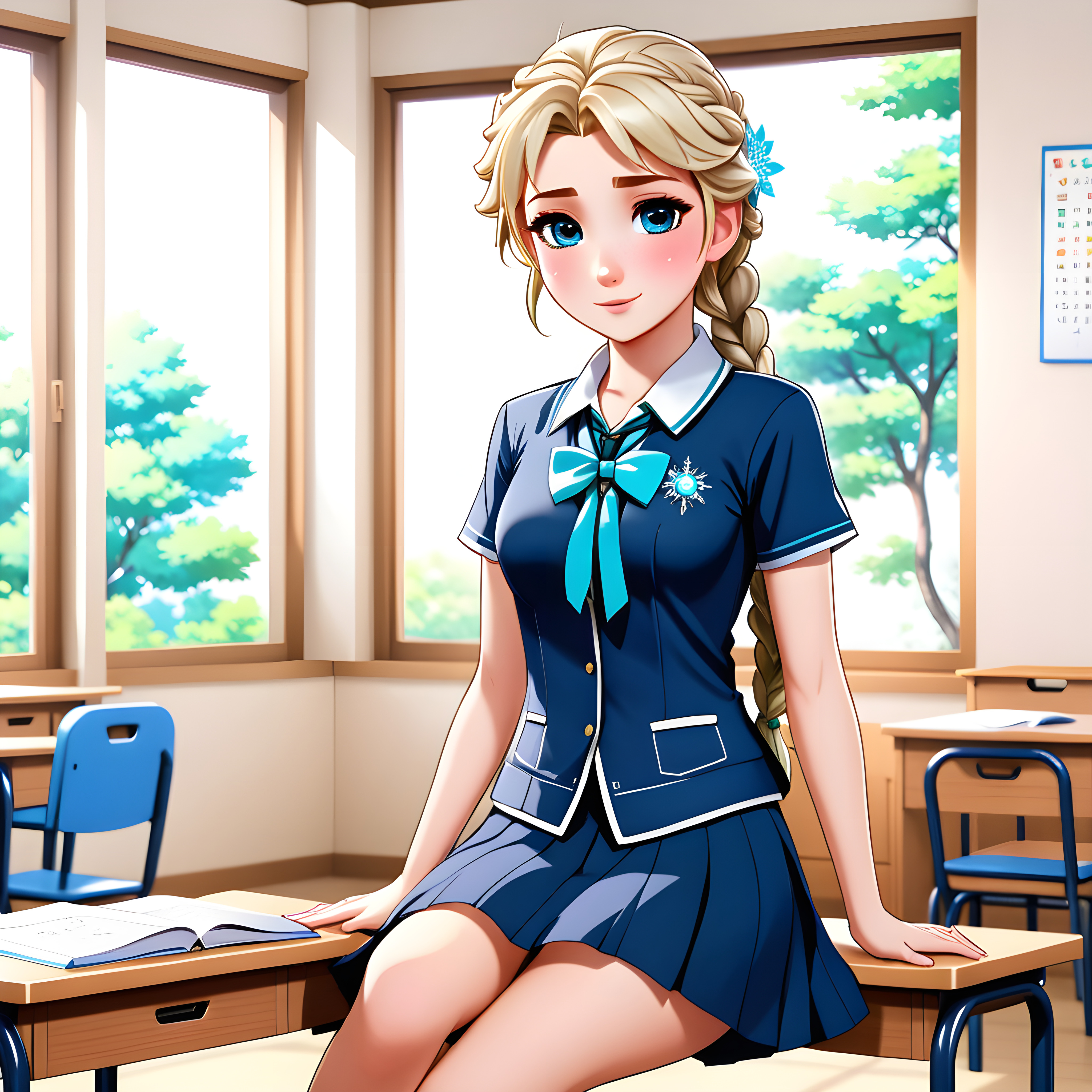 Free photo Anime Elsa