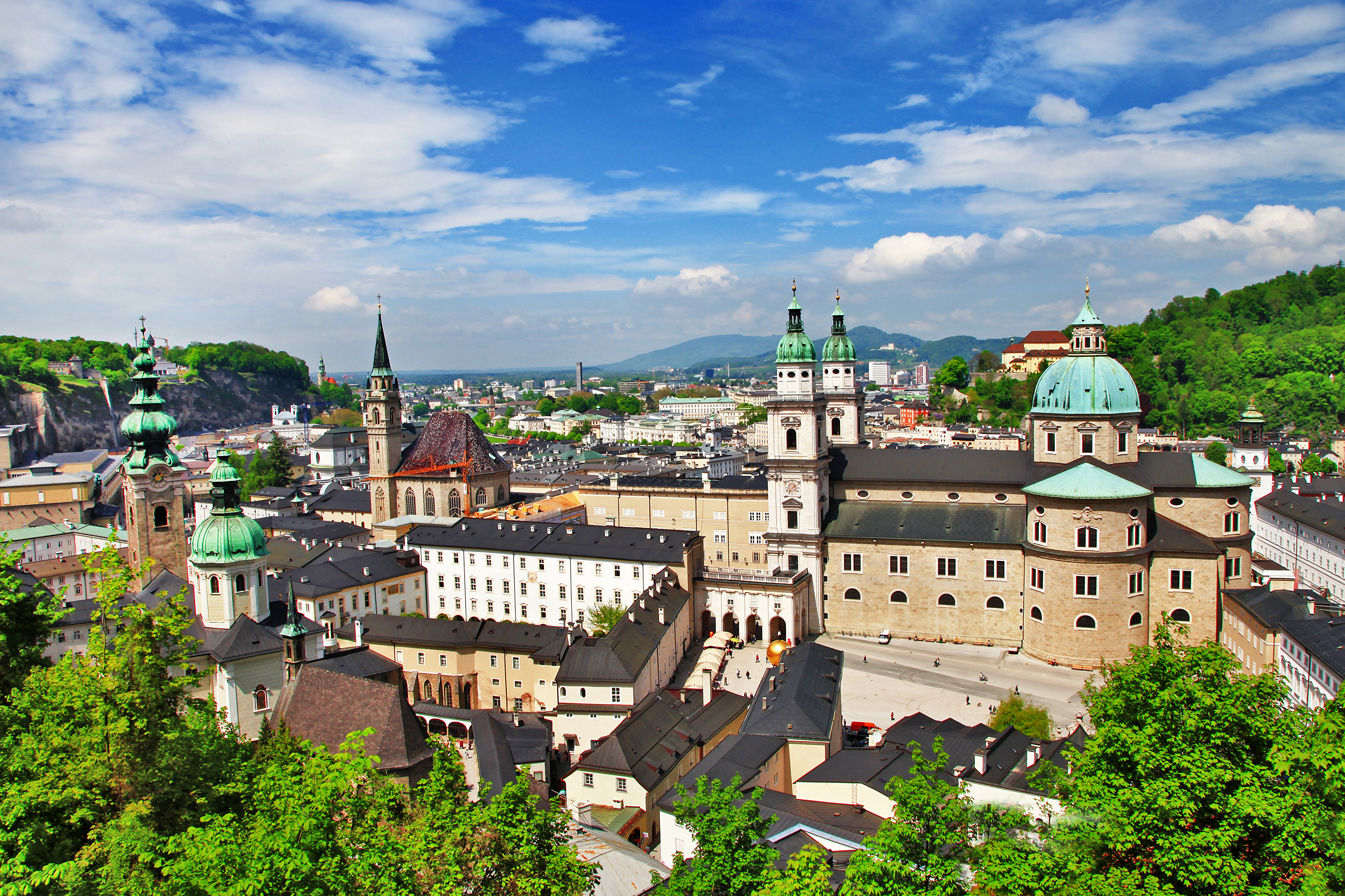 Wallpapers cities church Austria on the desktop