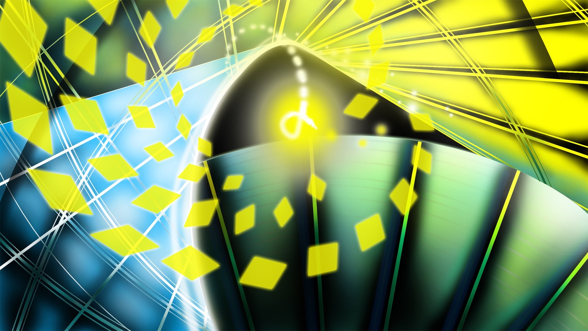 Wallpapers line light form on the desktop