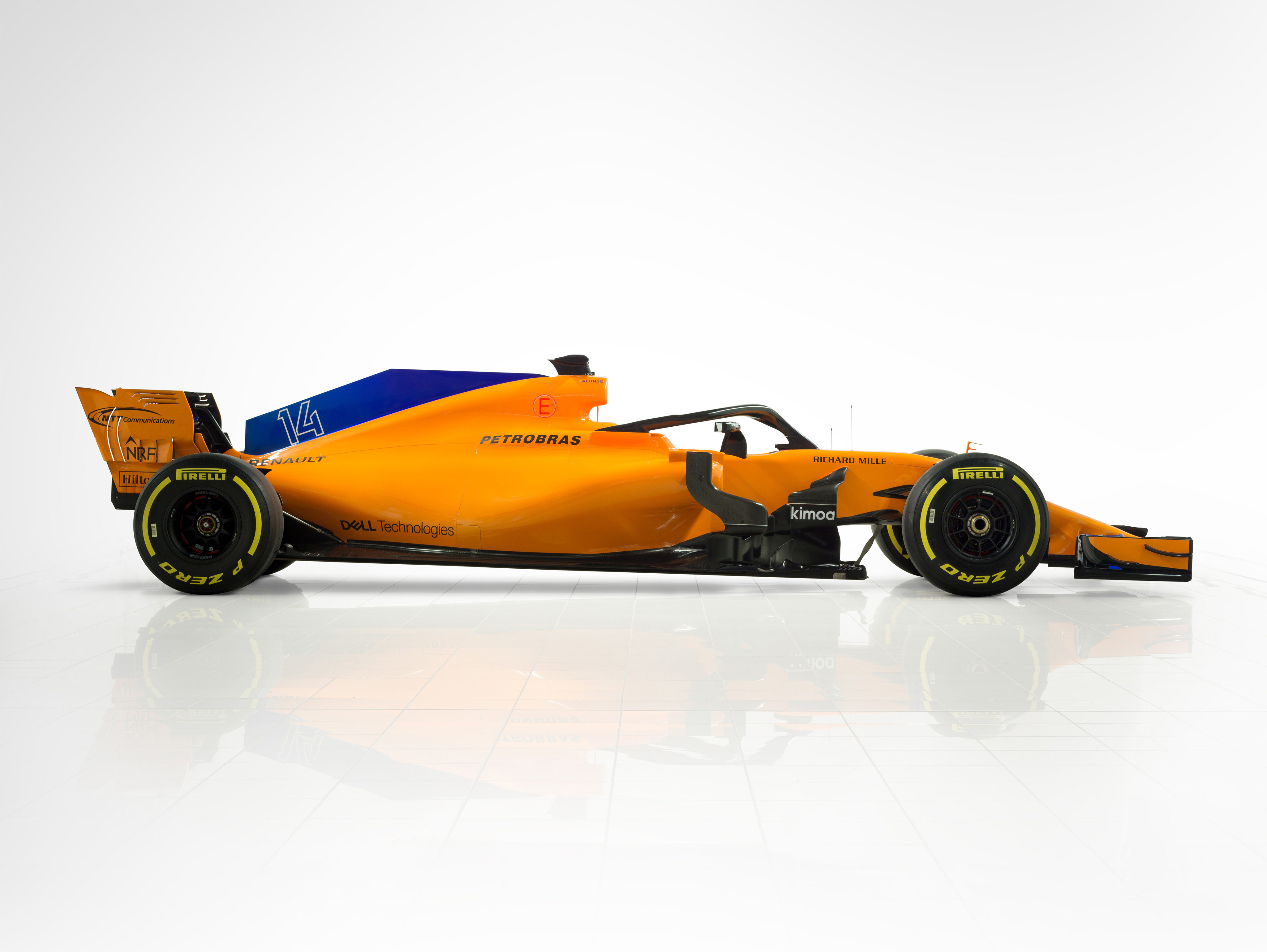 Free photo Mclaren racing car