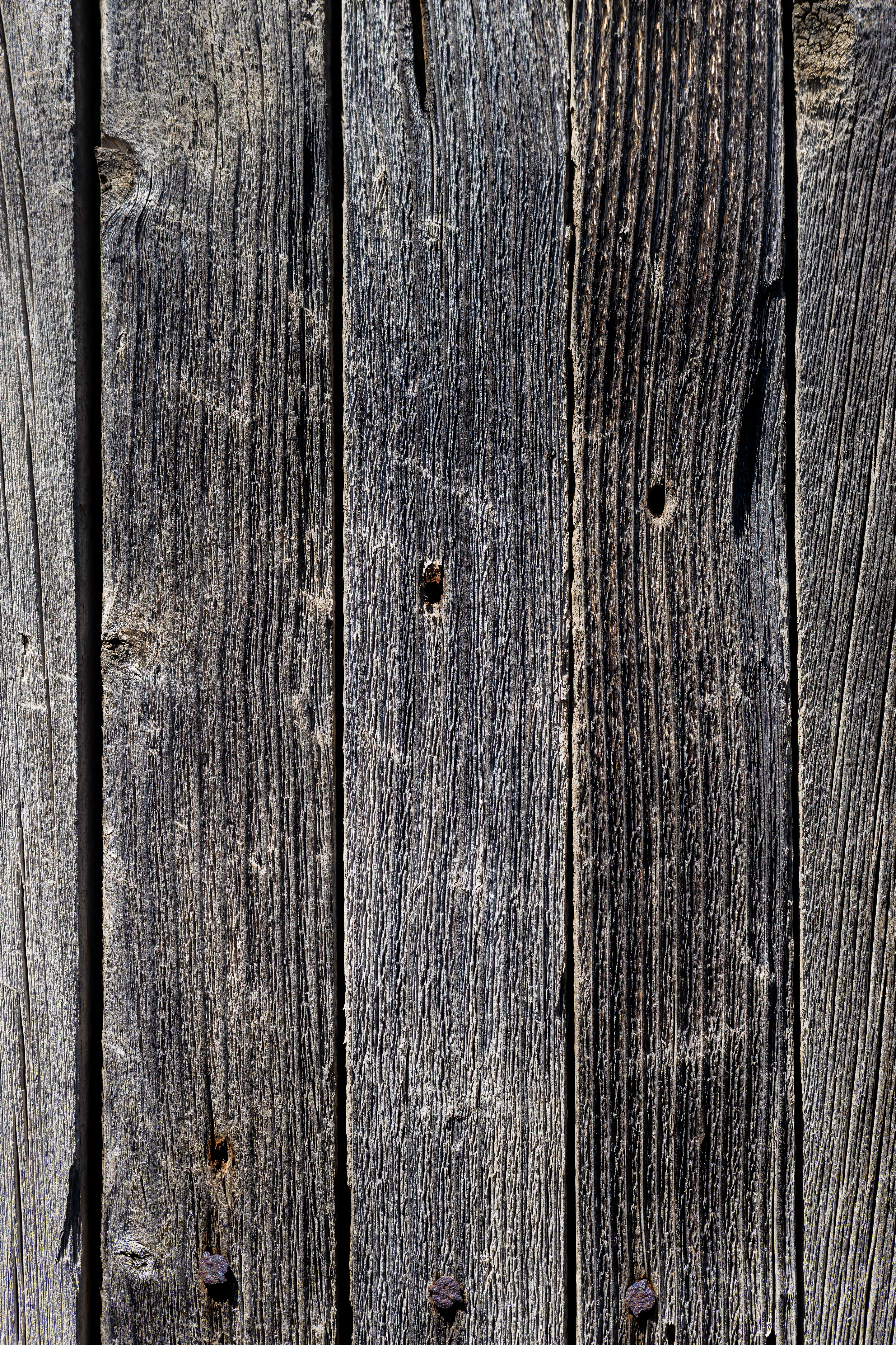 A wall of old boards