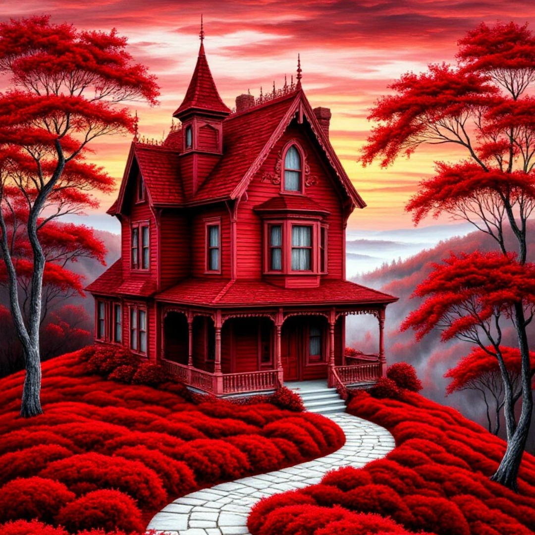 Бесплатное фото Готический особняк