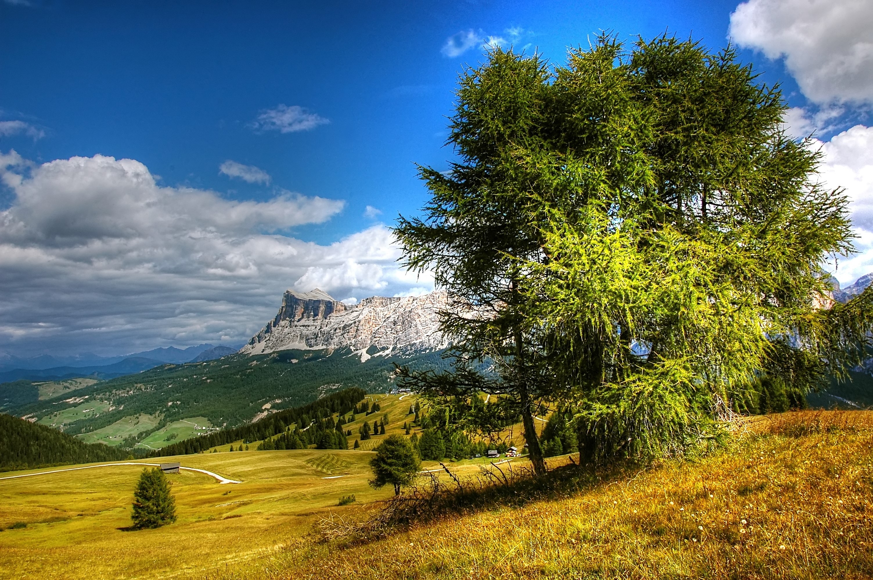 Wallpapers dolomite mountains South Tyrol Alpine vision on the desktop